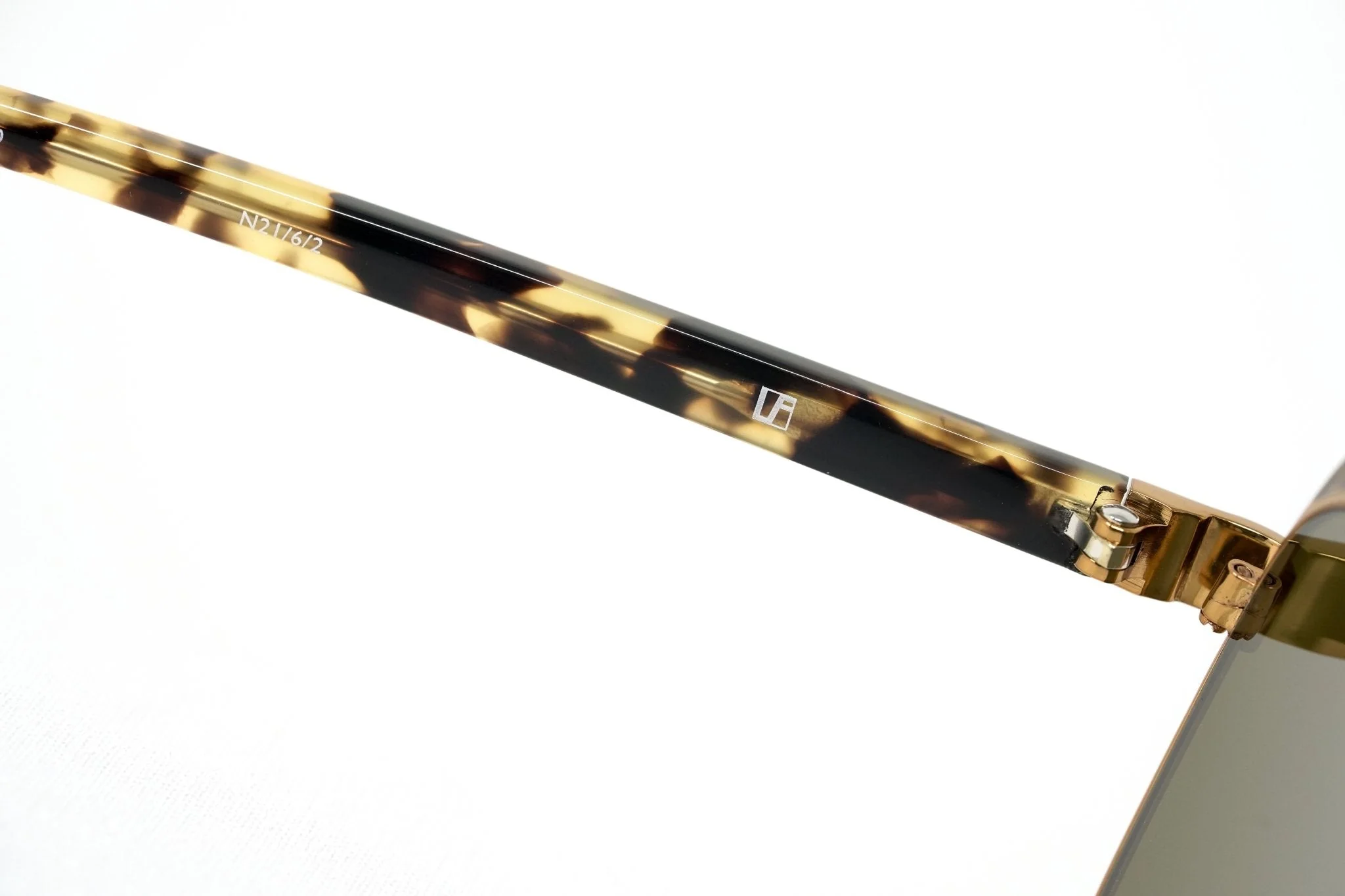 NO 21 Sunglasses Golden Brown - Image 9