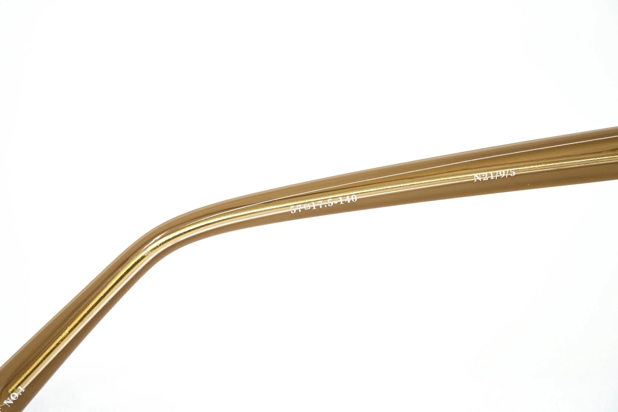 NO 21 Women's Sunglasses Cat Eye Gold - Image 11
