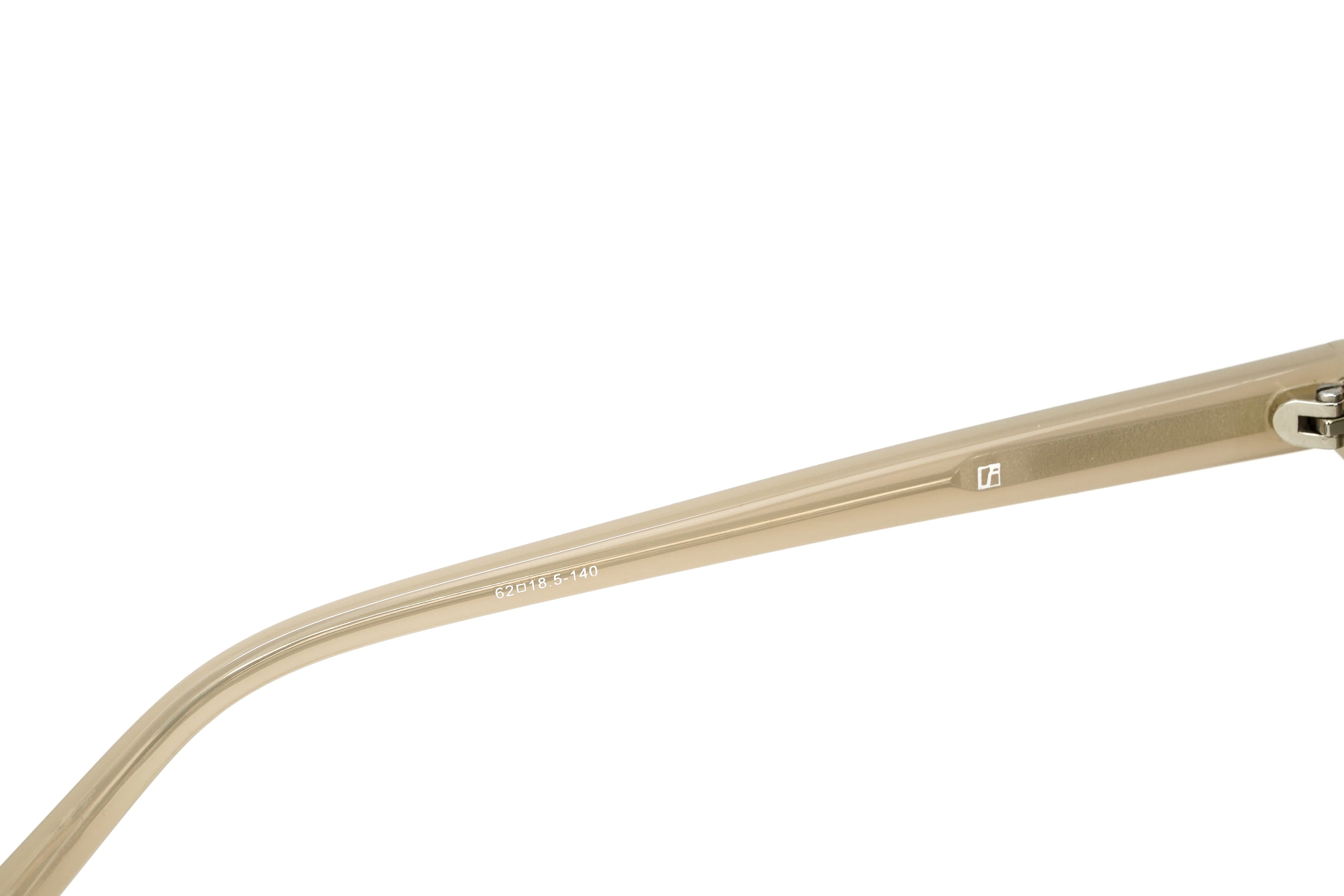 No. 21 Women's Sunglasses Round Beige Grey - Image 5
