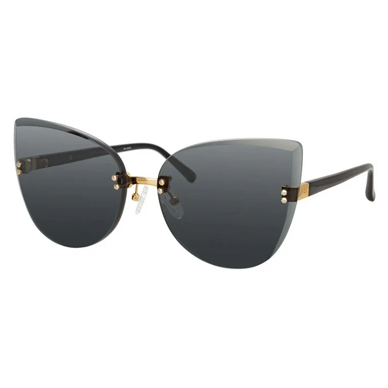 NO 21 x Linda Farrow Black Sunglasses - Image 2