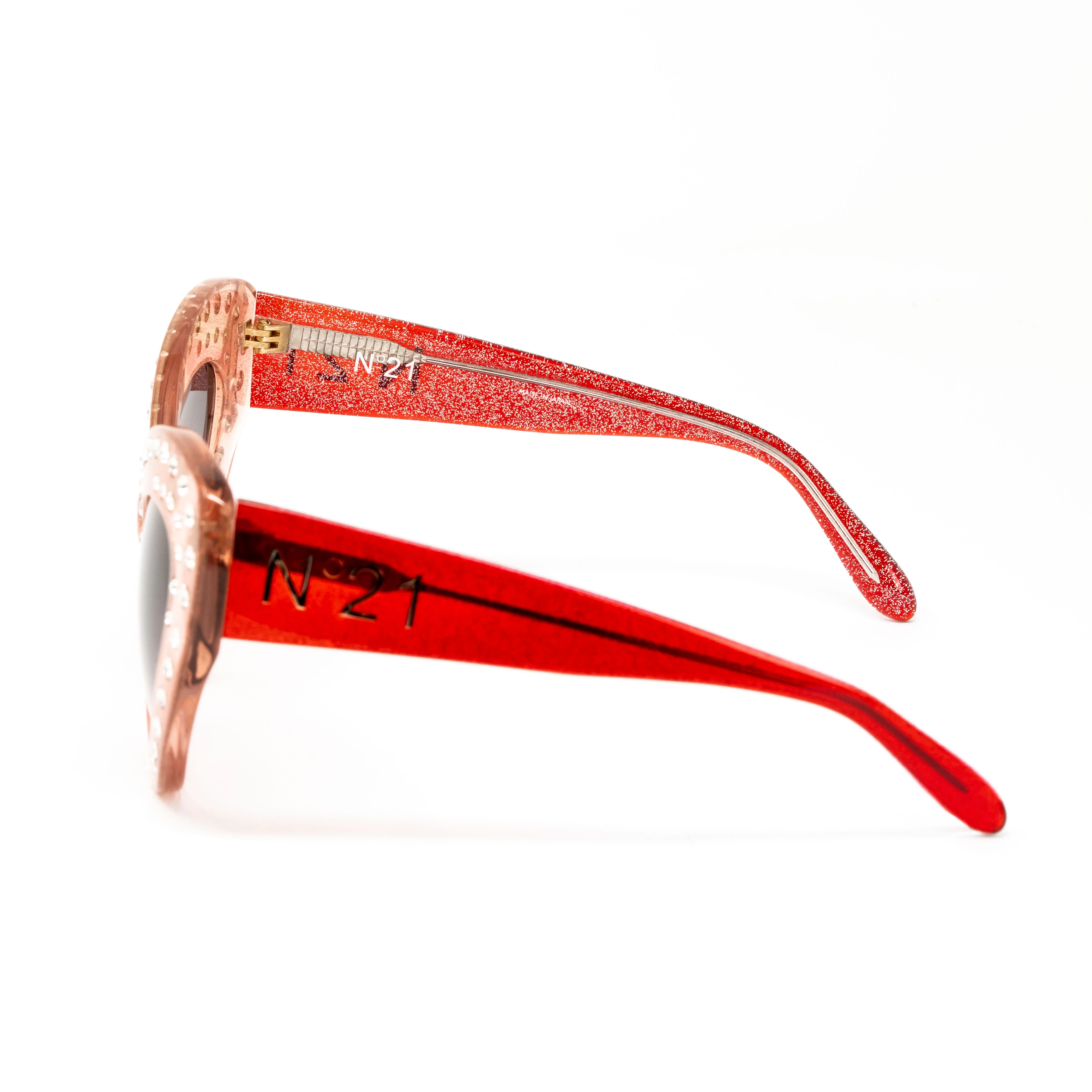 NO 21 x Linda Farrow Crystal Sunglasses - Image 2