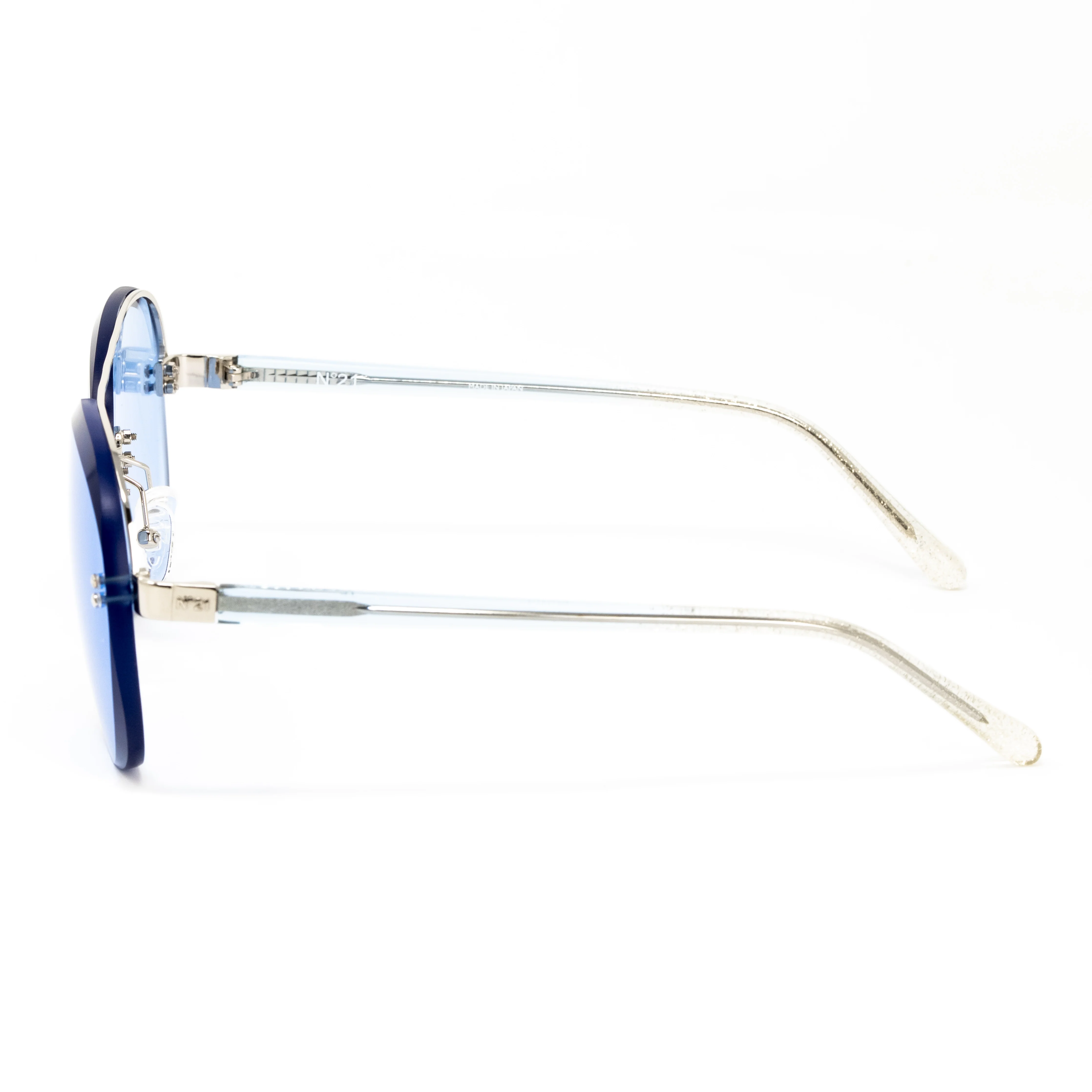 NO 21 x Linda Farrow Blue Sunglasses - Image 2