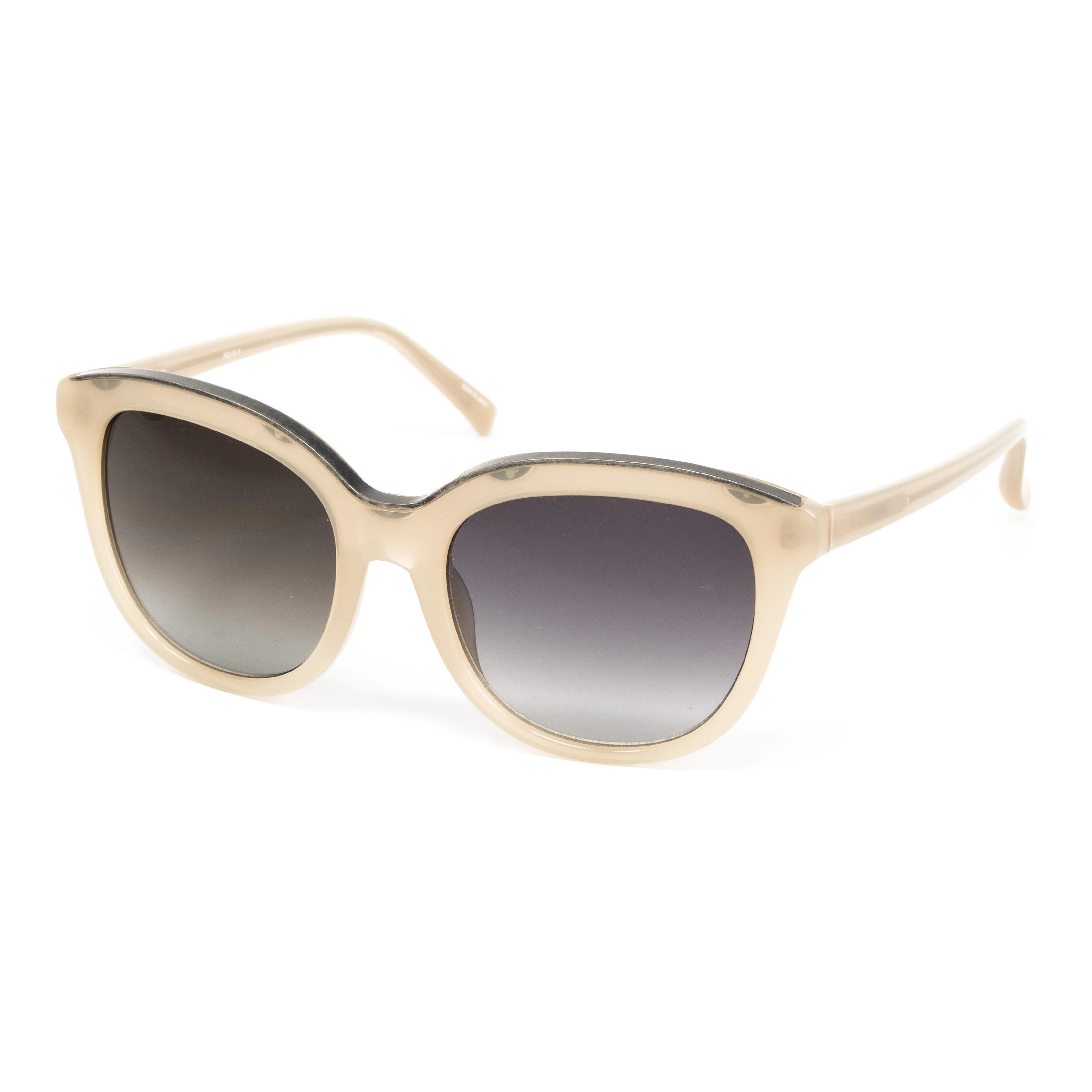 NO 21 x Linda Farrow Beige Sunglasses
