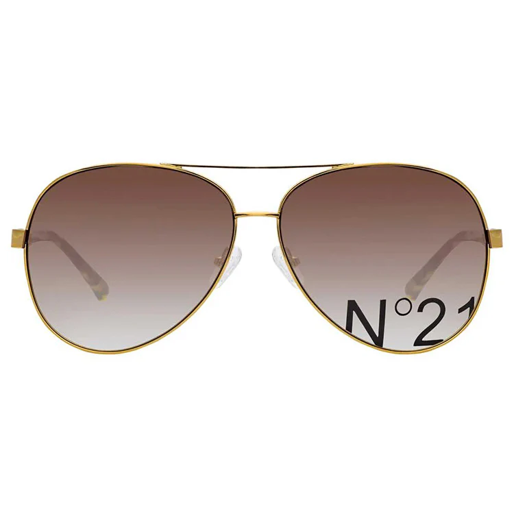 NO 21 x Linda Farrow Tortoiseshell Sunglasses