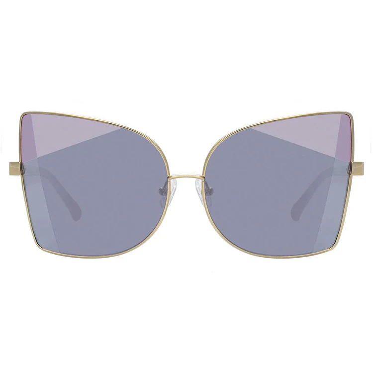 NO 21 x Linda Farrow Gold Sunglasses