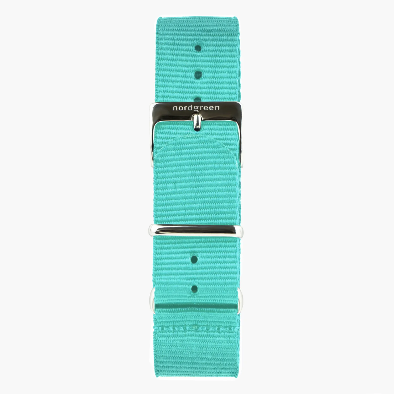 Nordgreen Native Turquoise Nylon Strap 36mm Silver Watch - Image 3