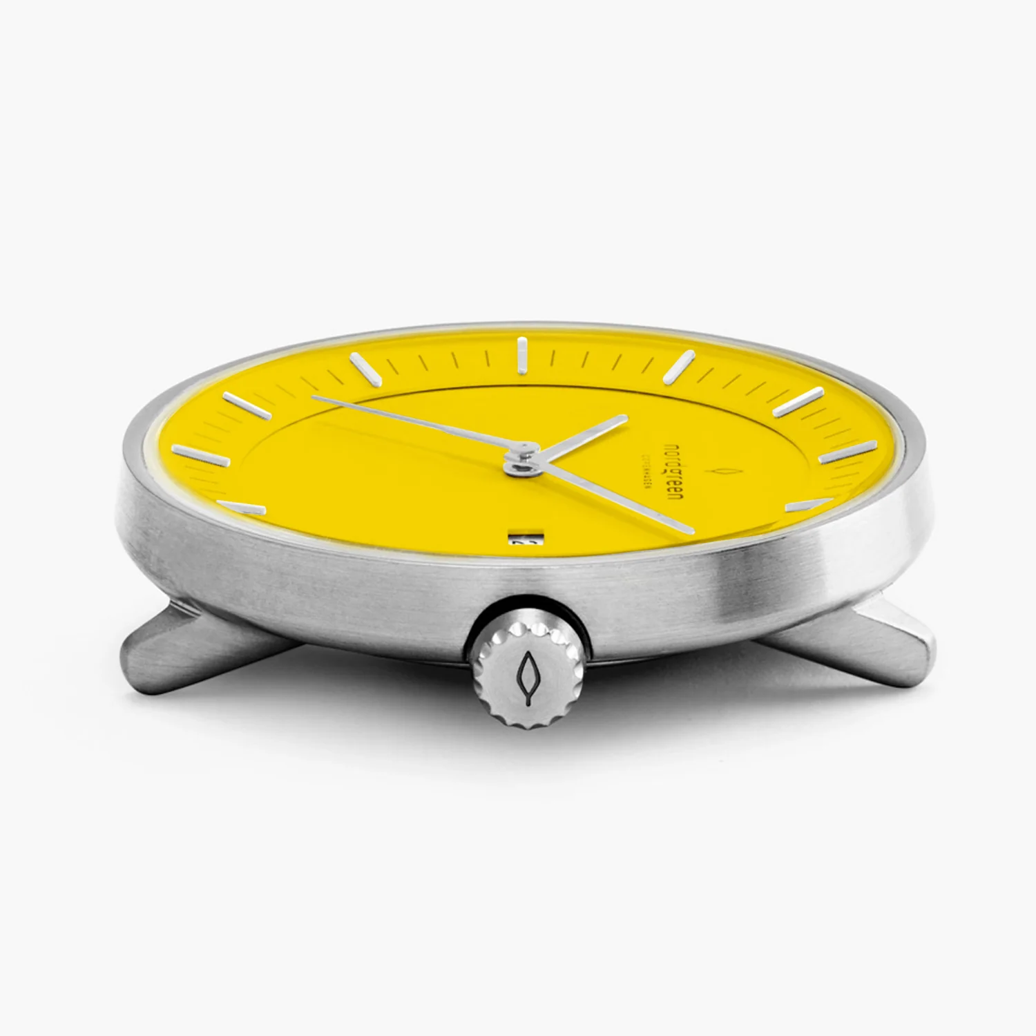 Nordgreen Philosopher 5-Link Strap 36mm Bright Yellow Watch - Image 3
