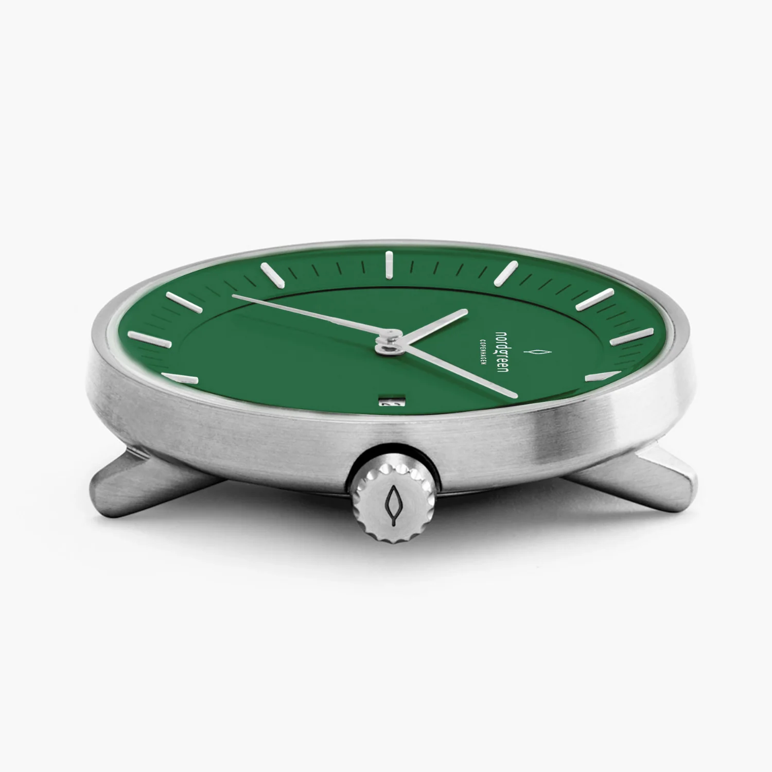 Nordgreen Philosopher 5-Link Strap 36mm Green Dial Watch - Image 3