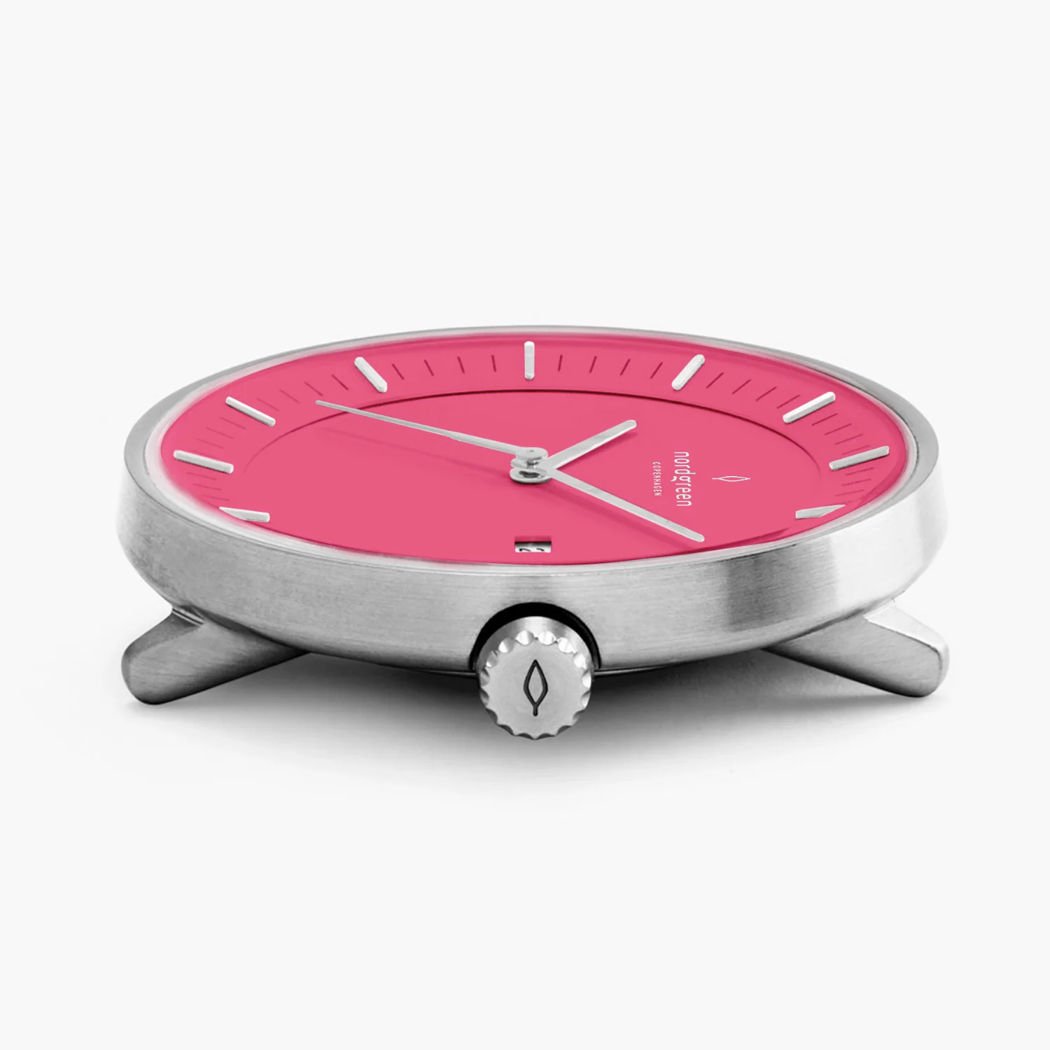 Nordgreen Philosopher 5-Link Strap 36mm Pink Dial Watch - Image 3