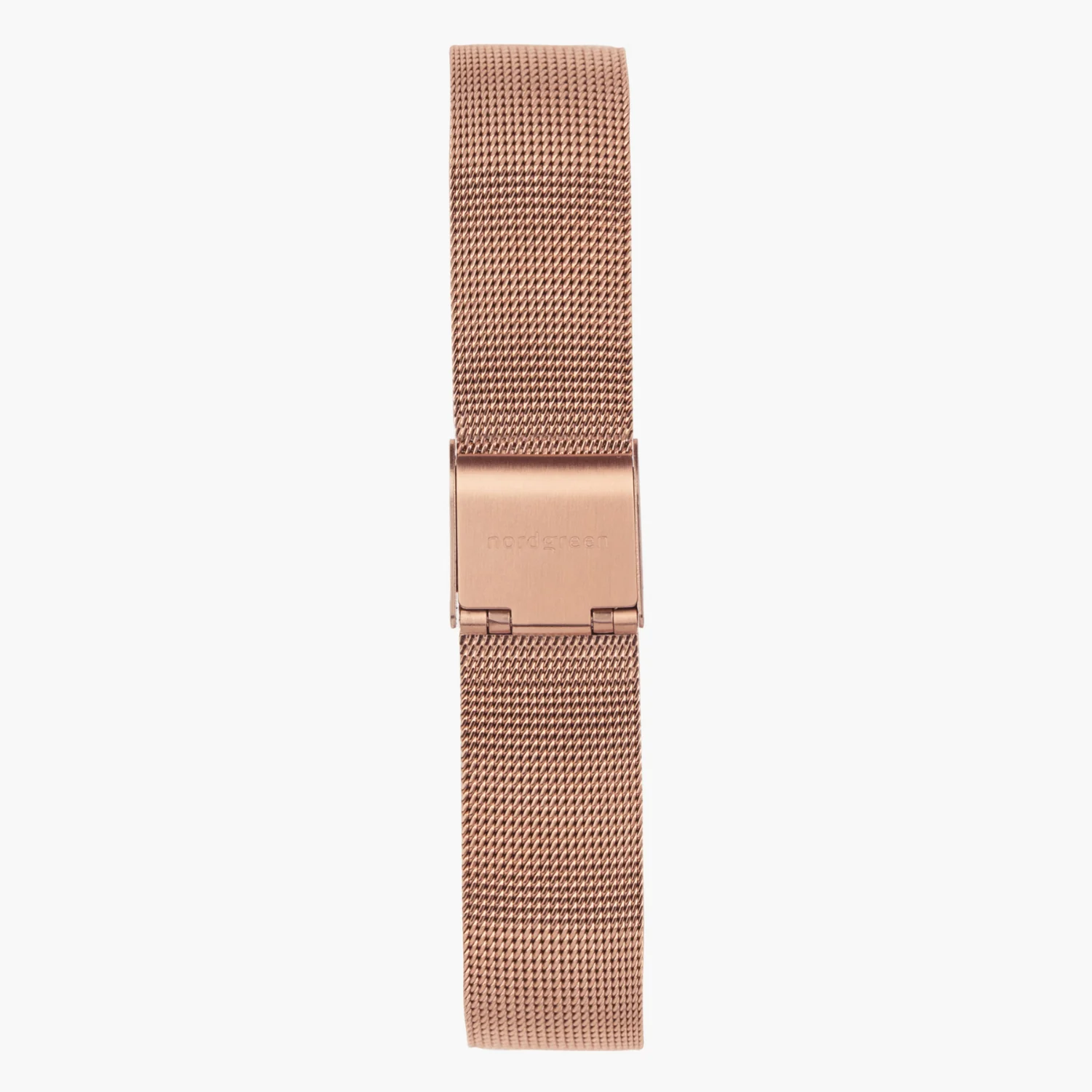 Nordgreen Philosopher Rose Gold Mesh 36mm Rose Gold Brushed Metal Dial Watch - Image 5