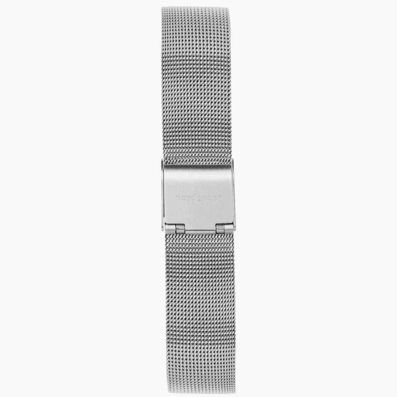 Nordgreen Philosopher Silver Mesh 36mm Silver Brushed Metal Dial Watch - Image 6