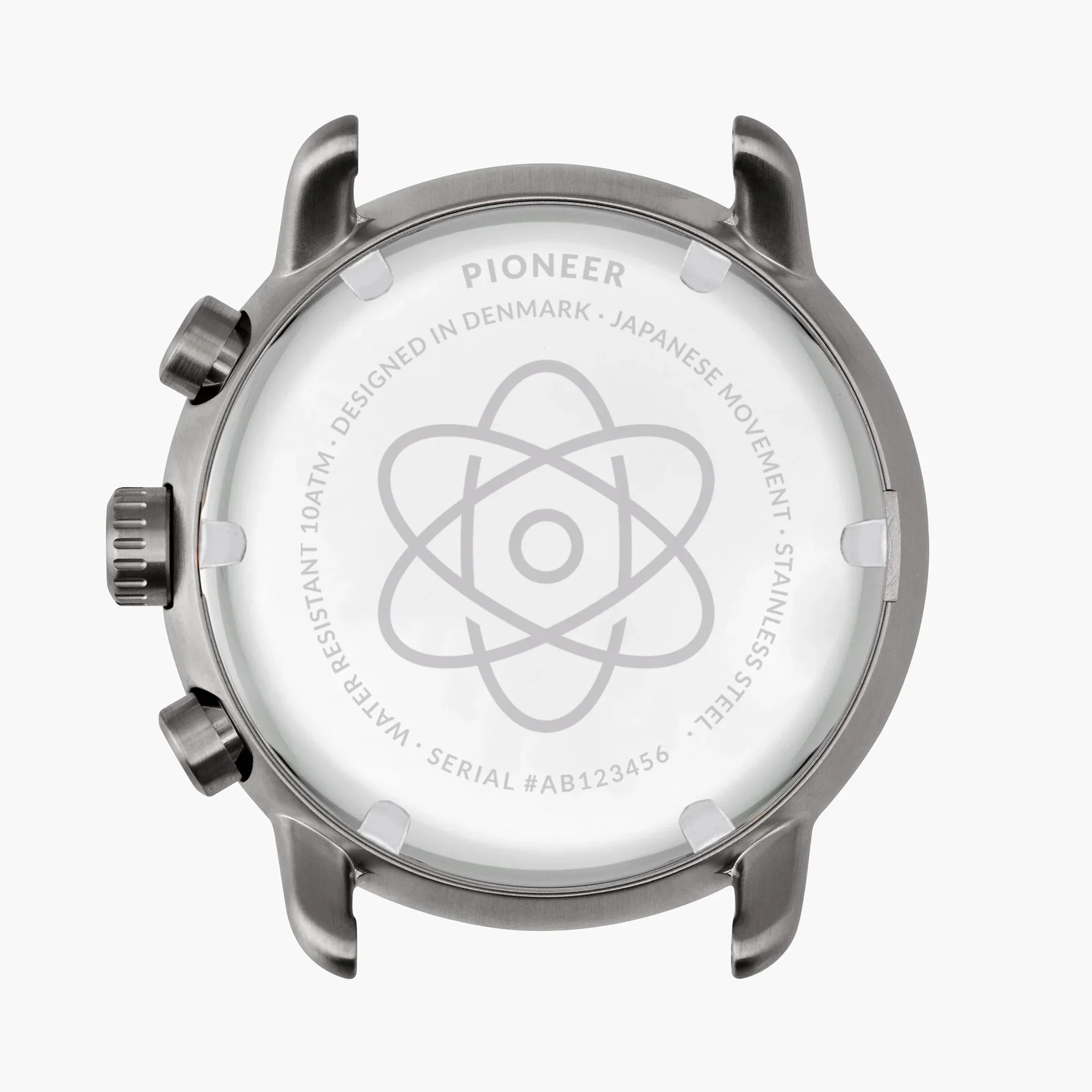 Nordgreen Pioneer Gun metal Stainless Steel 42mm Black Case Watch - Image 5