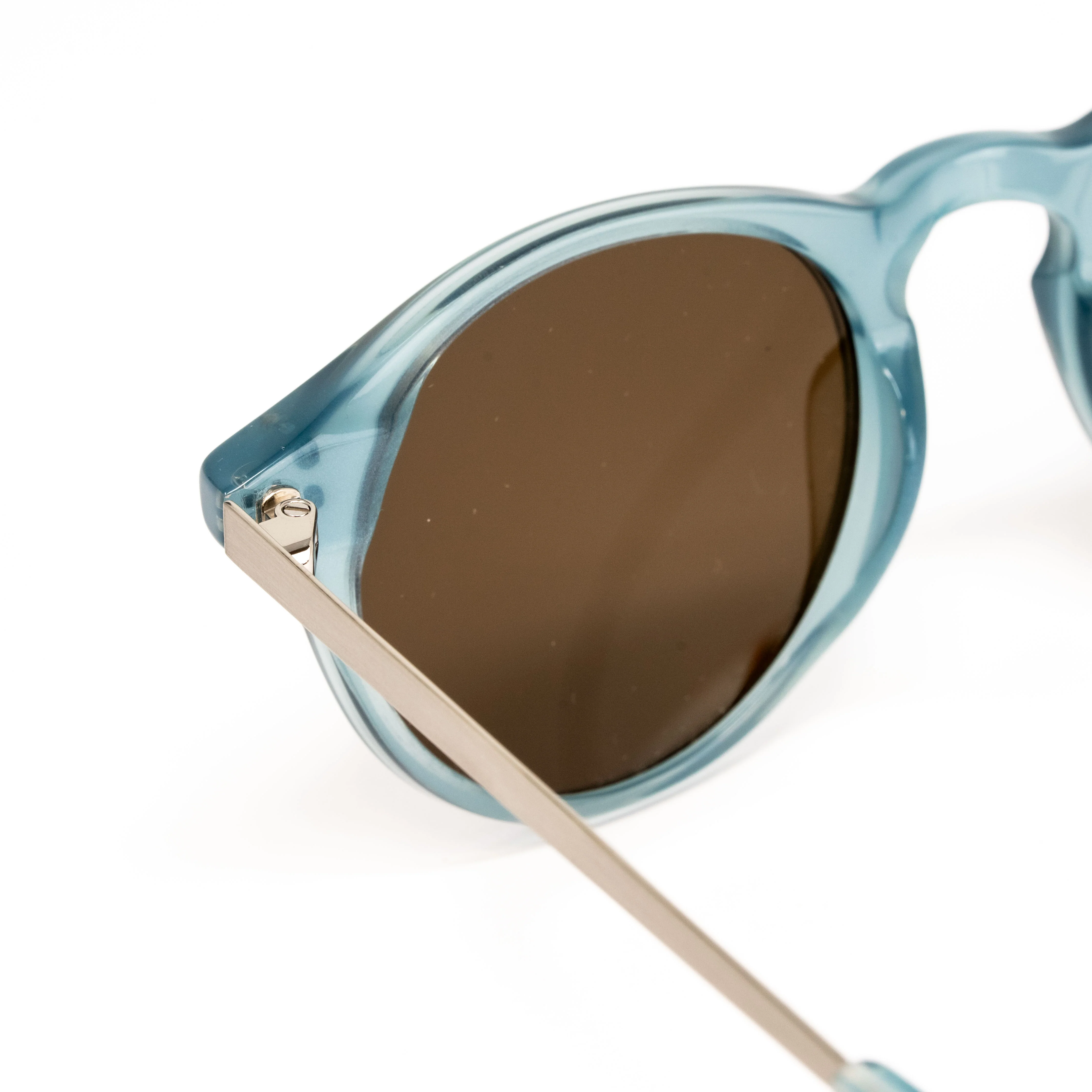 Oliver Spencer x Linda Farrow Blue Sunglasses - Image 4