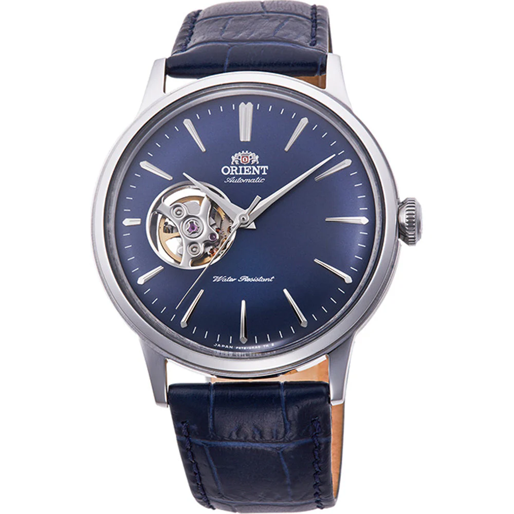 Orient Bambino Open Heart Men's Blue Watch
