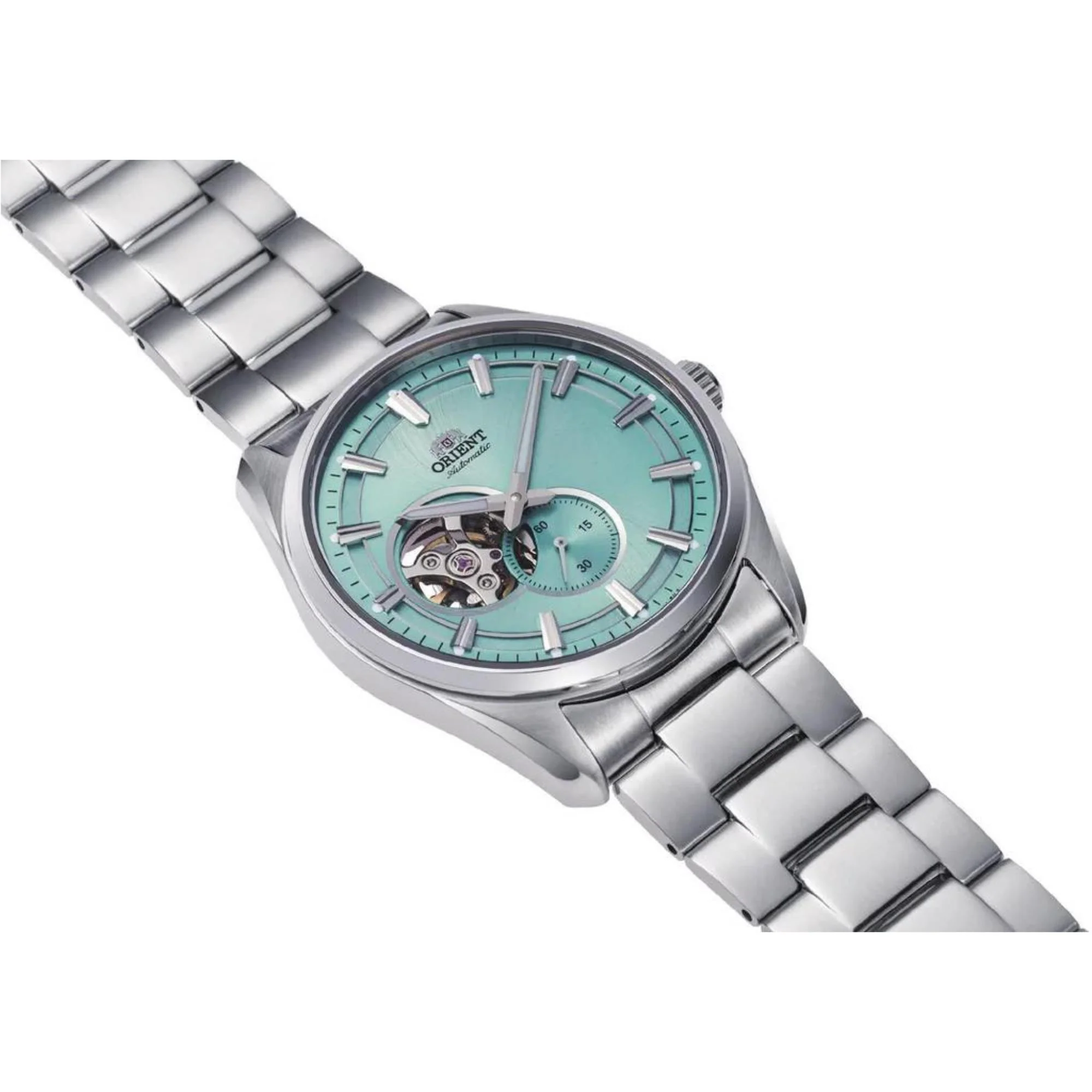 Orient Contemporary Open Heart Men's Blue Watch - Image 2