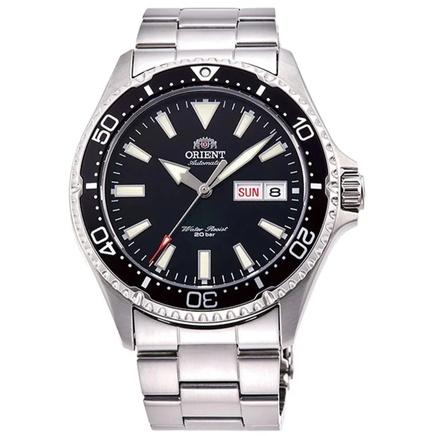 Orient Kamasu Mako III Men's Silver Watch RA-AA0001B19B