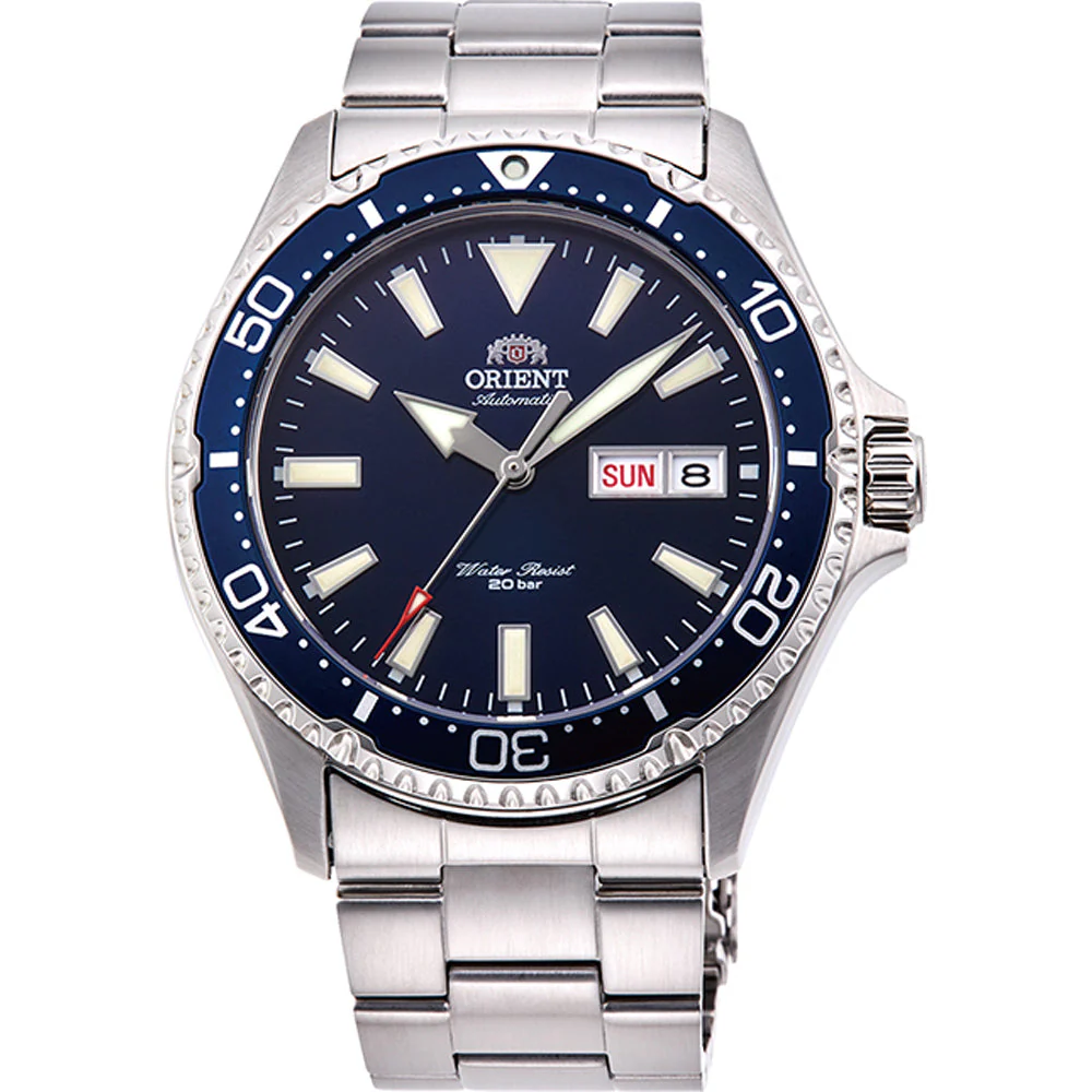 Orient Kamasu Mako III Men's Silver Watch