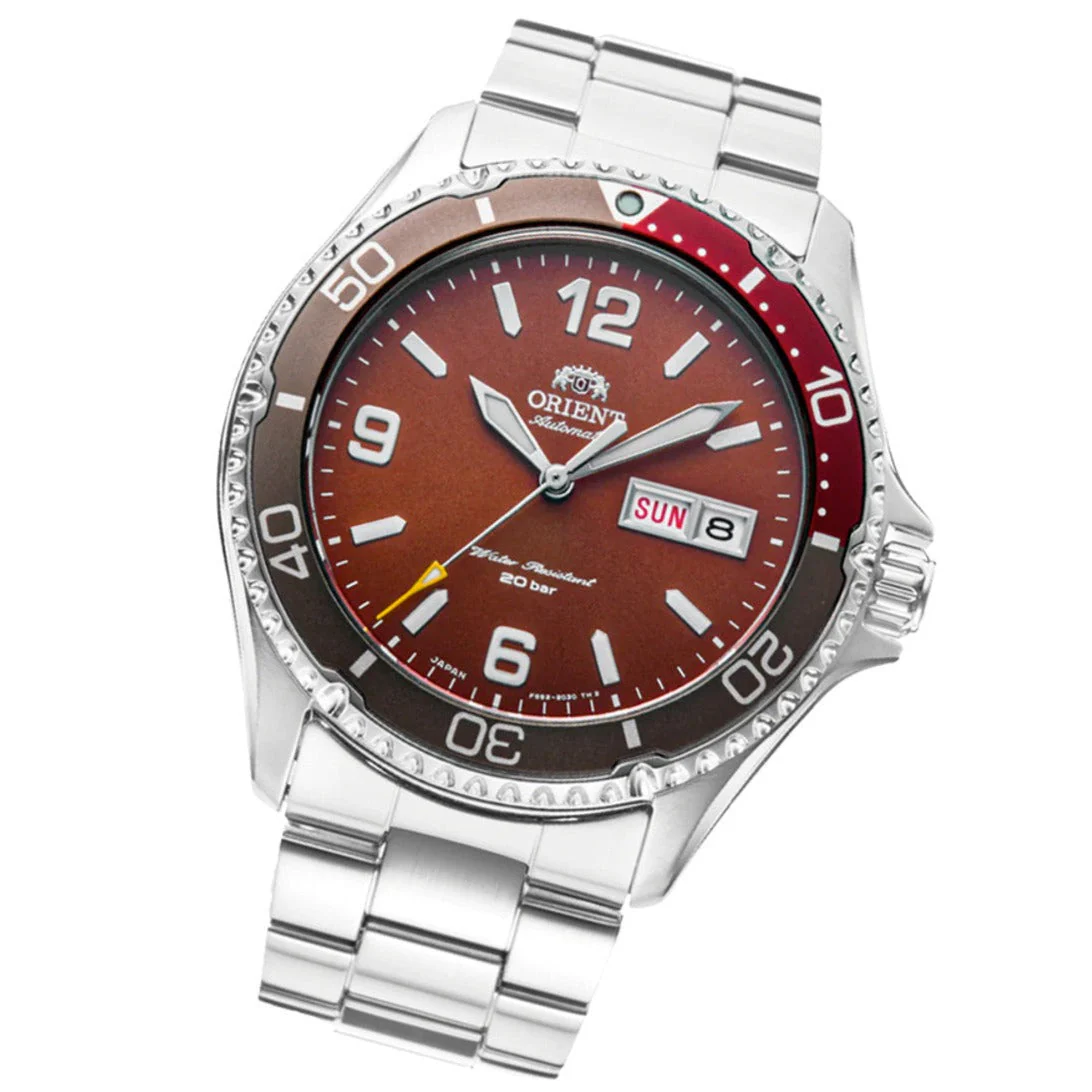 Orient Kamasu Mako III Men's Silver Watch - Image 5