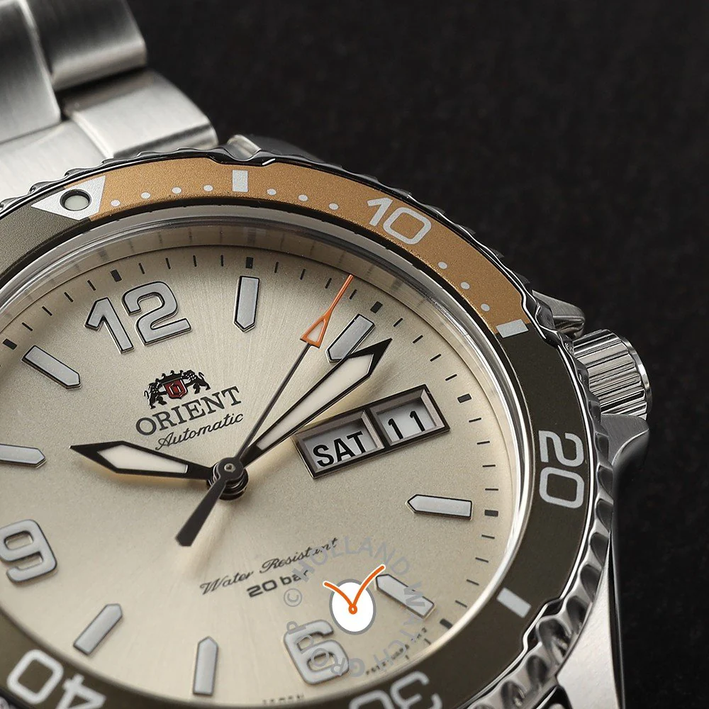 Orient Kamasu Mako III Men's Silver Watch - Image 4