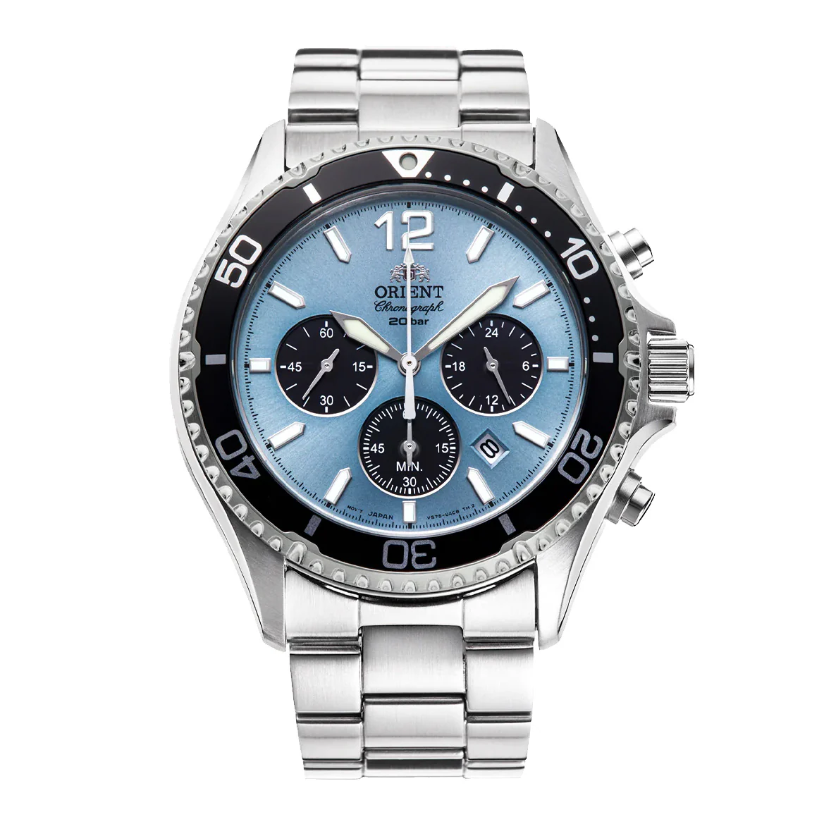 Orient Mako Solar Men's Blue Watch