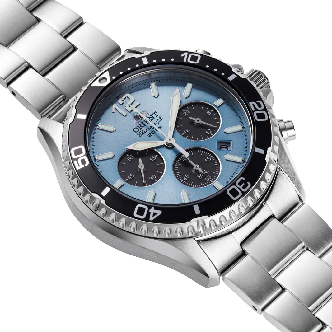 Orient Mako Solar Men's Blue Watch - Image 3