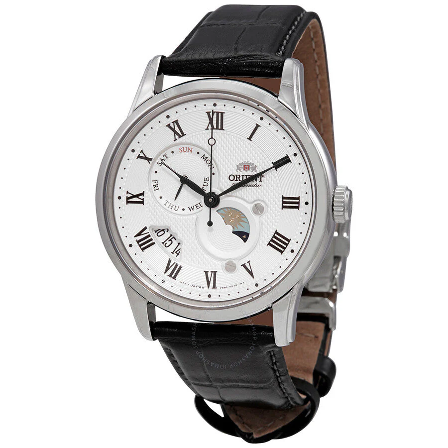 Orient Sun and Moon Men's Black Watch - Image 2