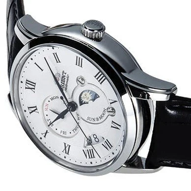 Orient Sun and Moon Men's Black Watch - Image 3