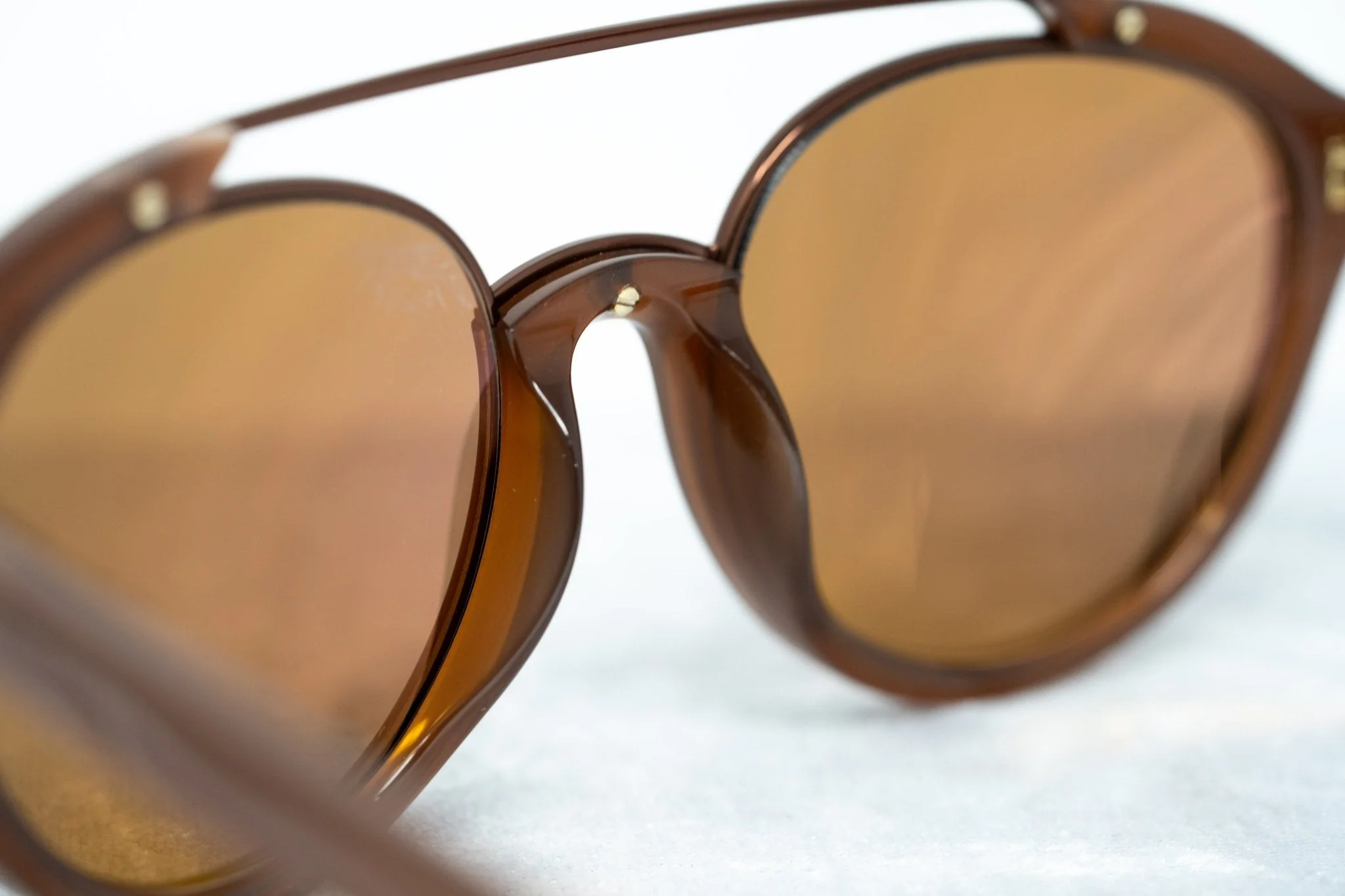 Orlebar Brown Sunglasses Round Brown - Image 10
