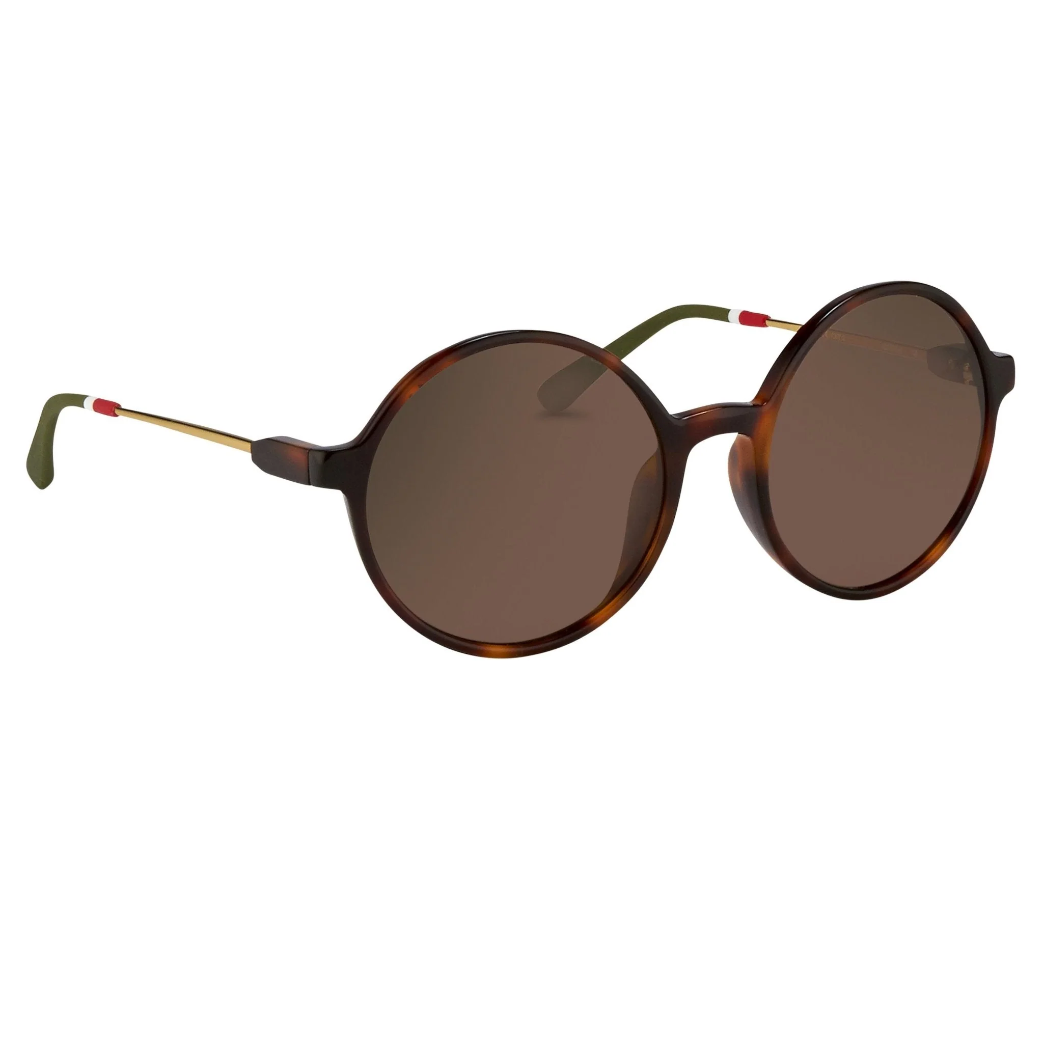 Orlebar Brown Sunglasses Round Tortoise Shell and Brown - Image 3