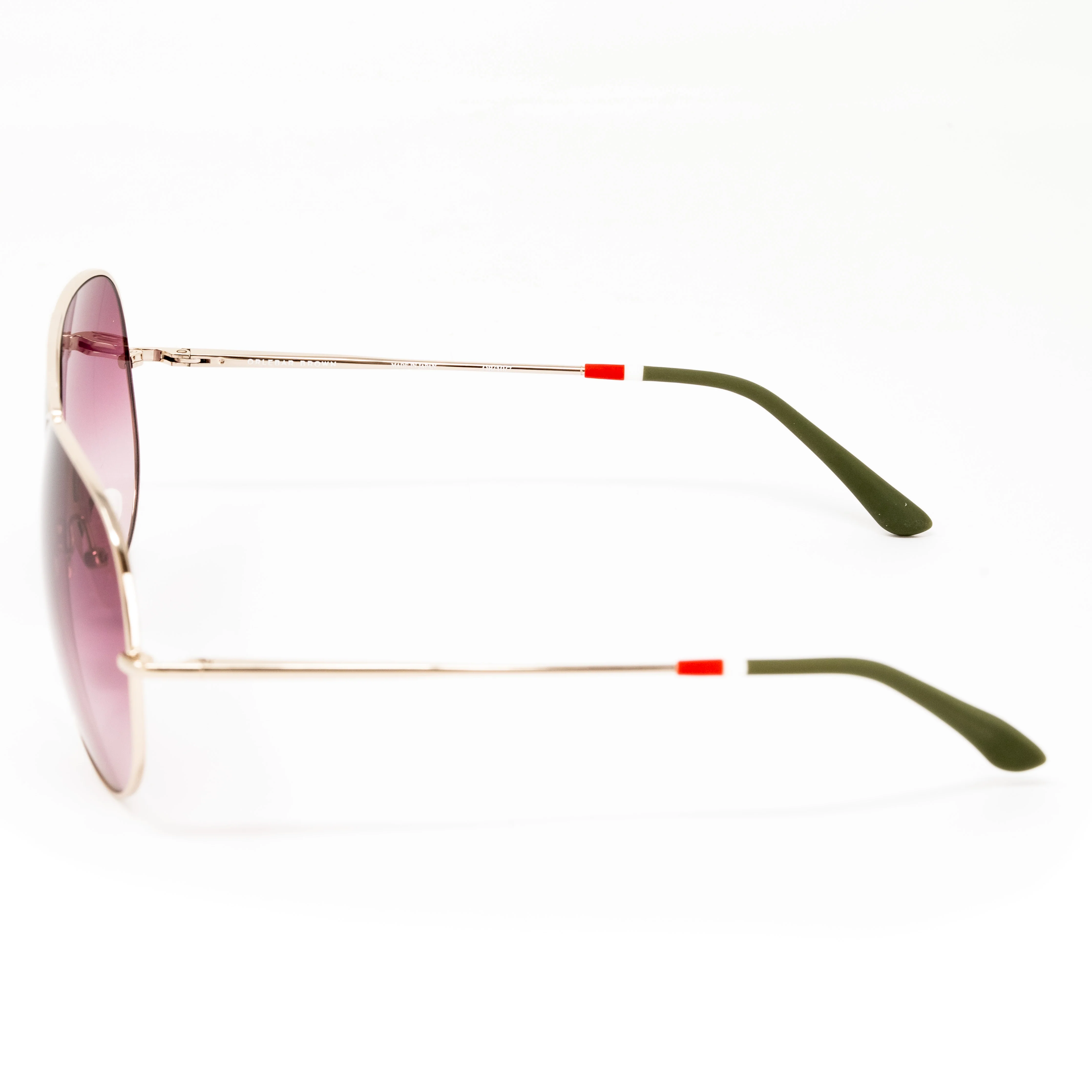Orlebar Brown x Linda Farrow Pink Sunglasses - Image 2