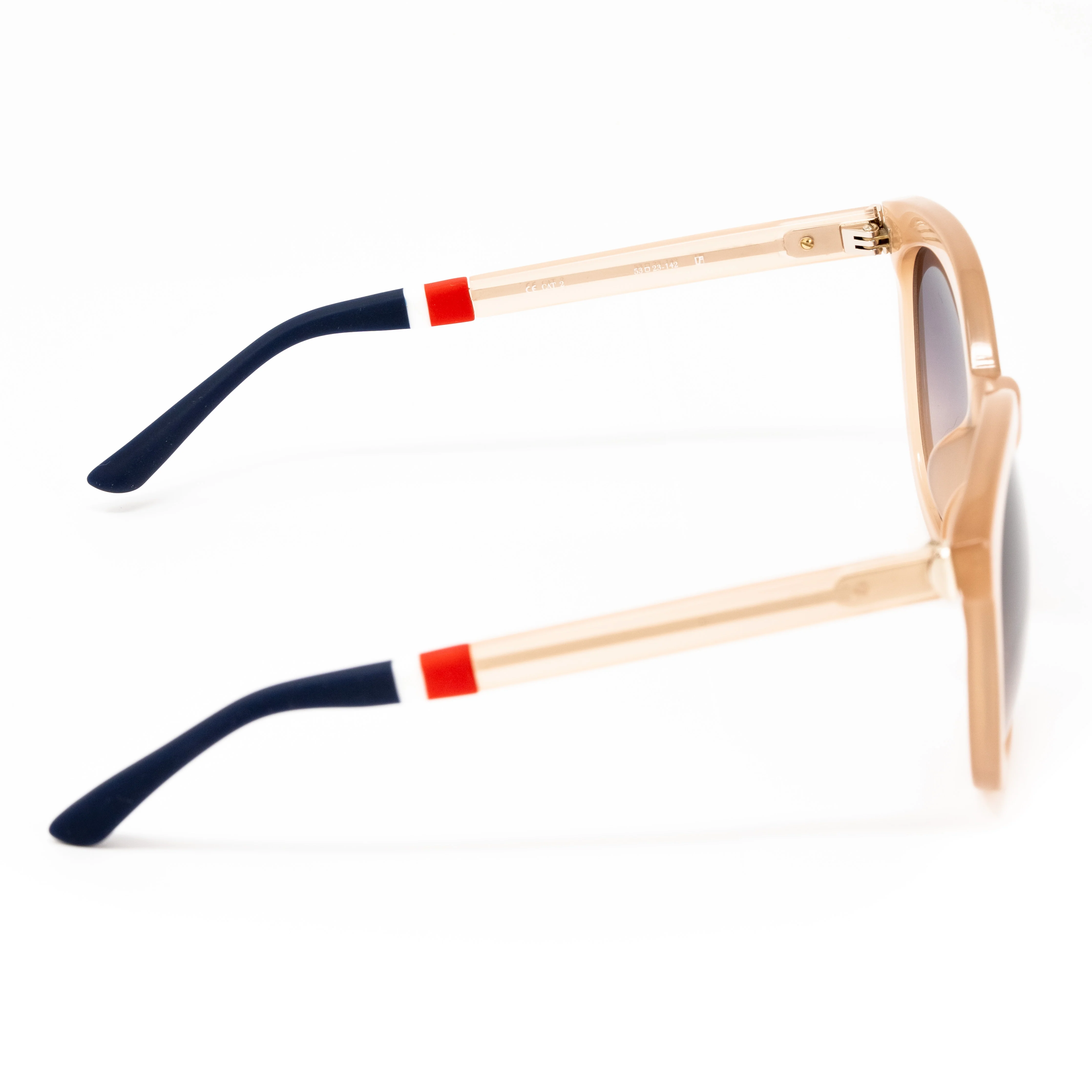 Orlebar Brown x Linda Farrow Beige Sunglasses - Image 3