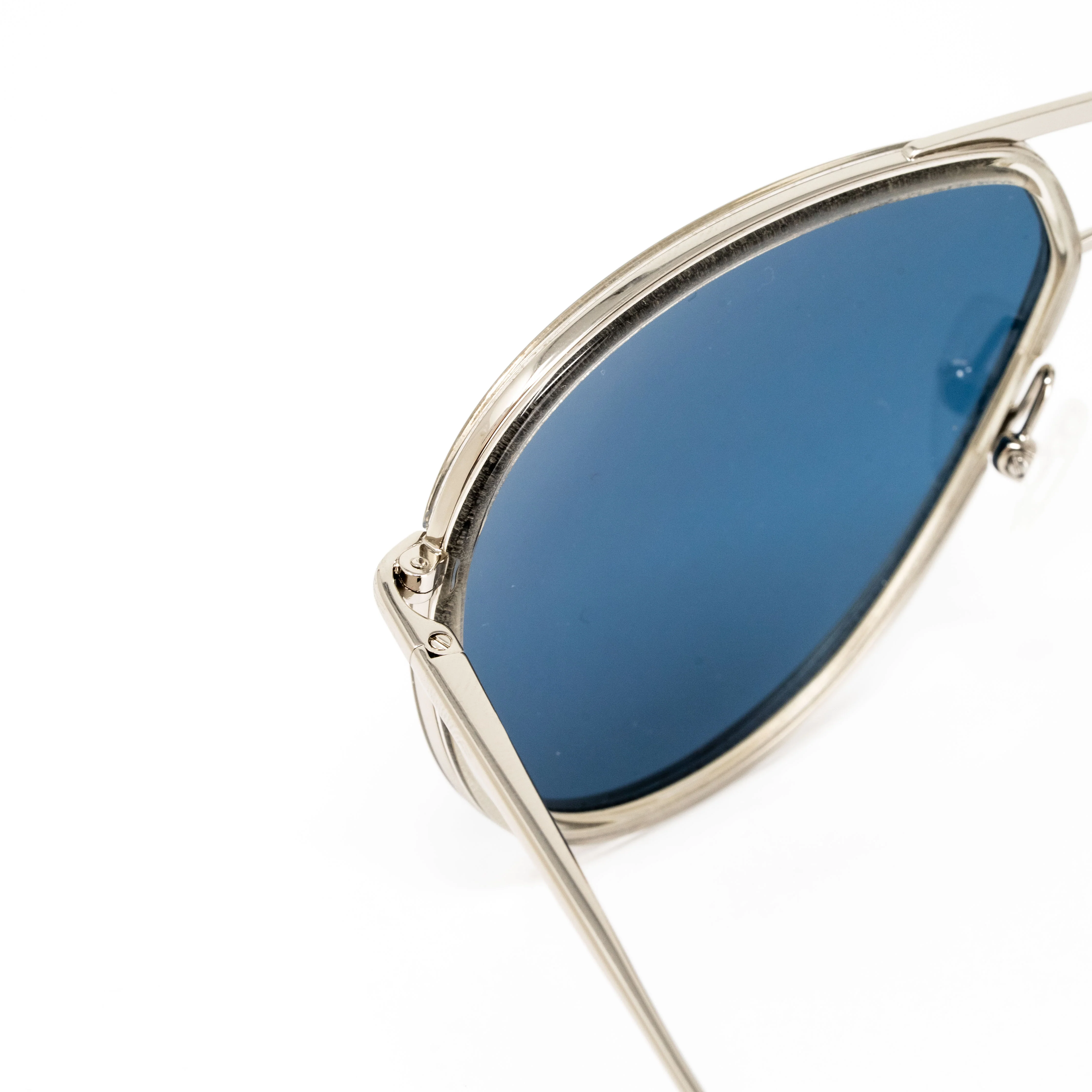 Orlebar Brown x Linda Farrow Clear Sunglasses - Image 4