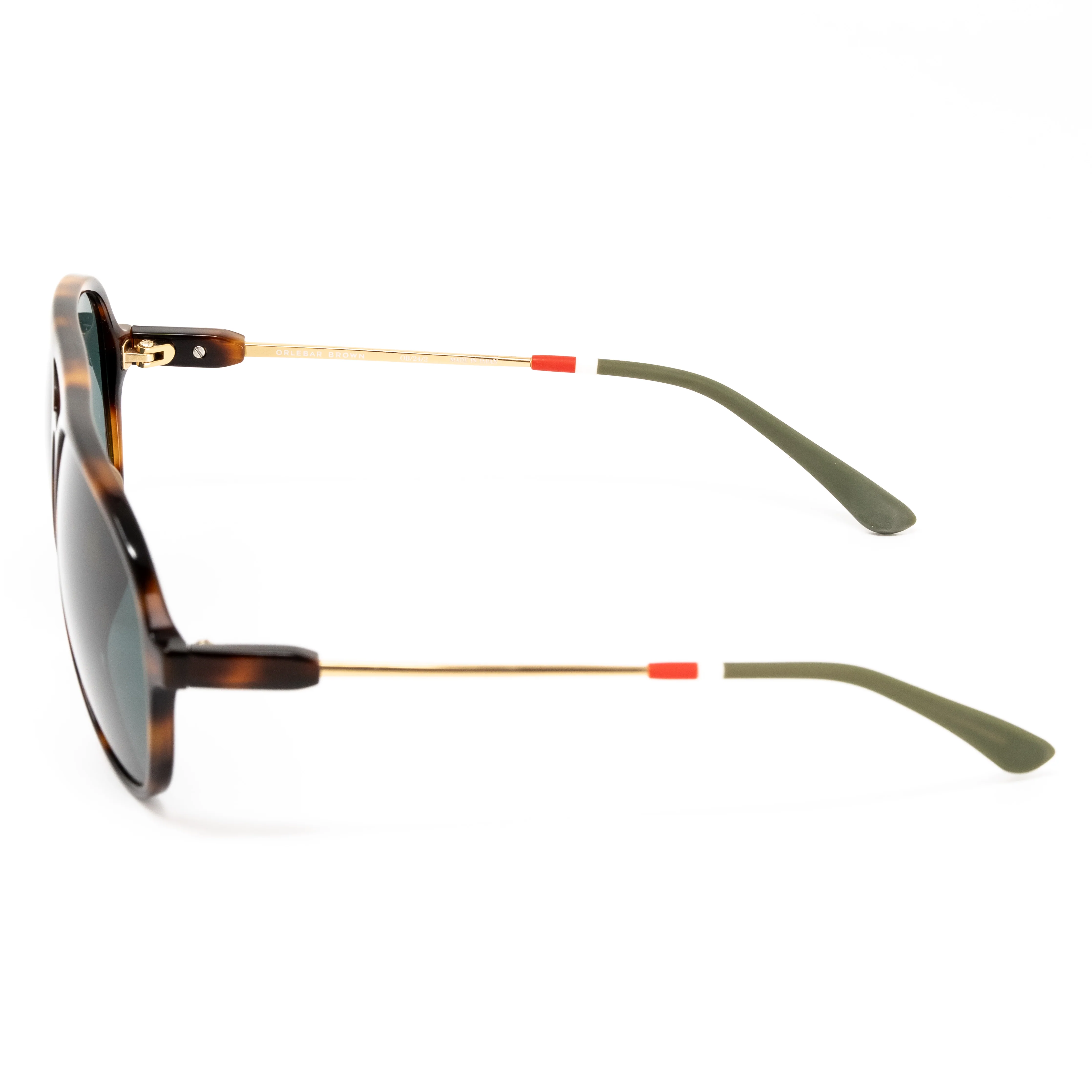 Orlebar Brown x Linda Farrow Tortoiseshell Sunglasses - Image 2