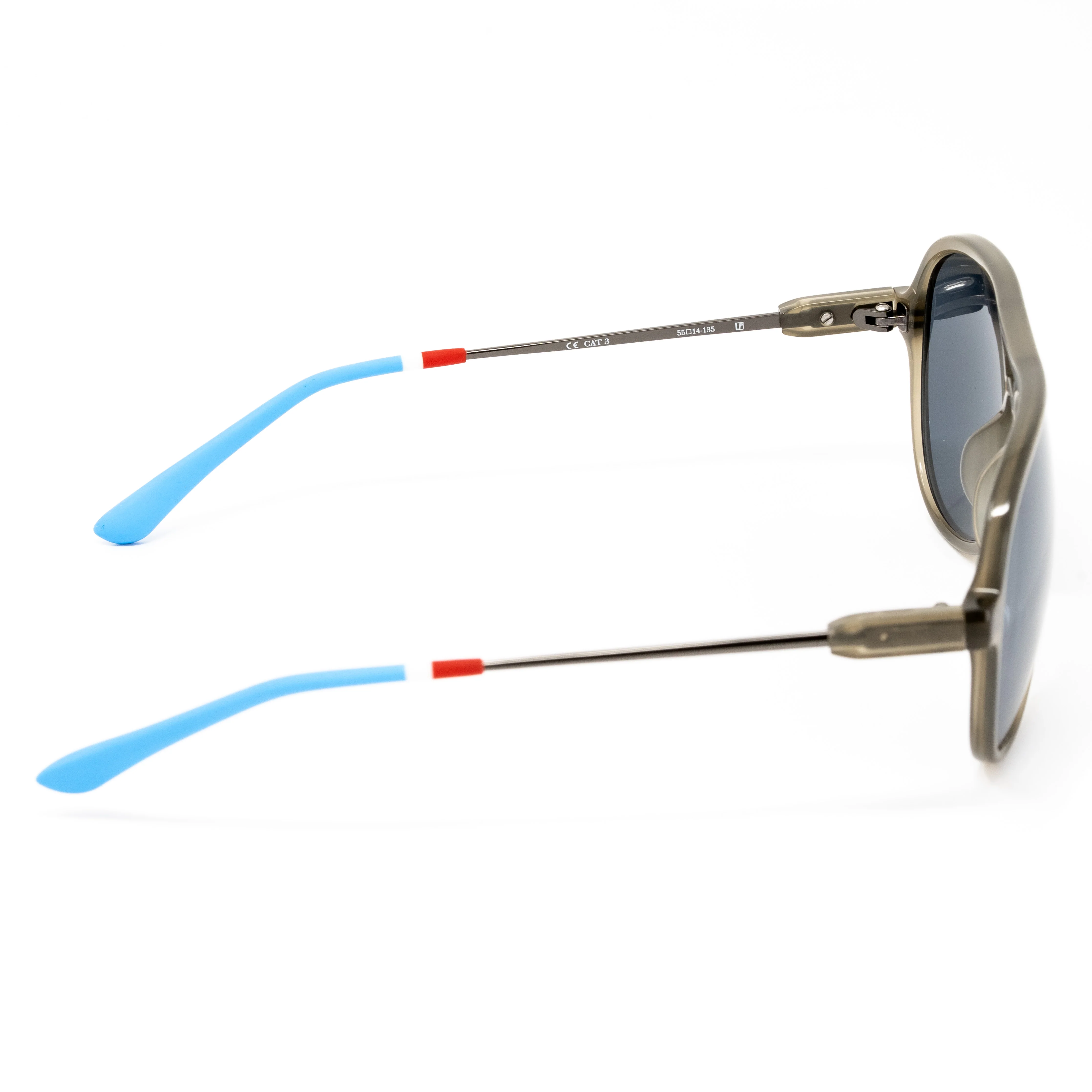 Orlebar Brown x Linda Farrow Khaki Sunglasses - Image 3