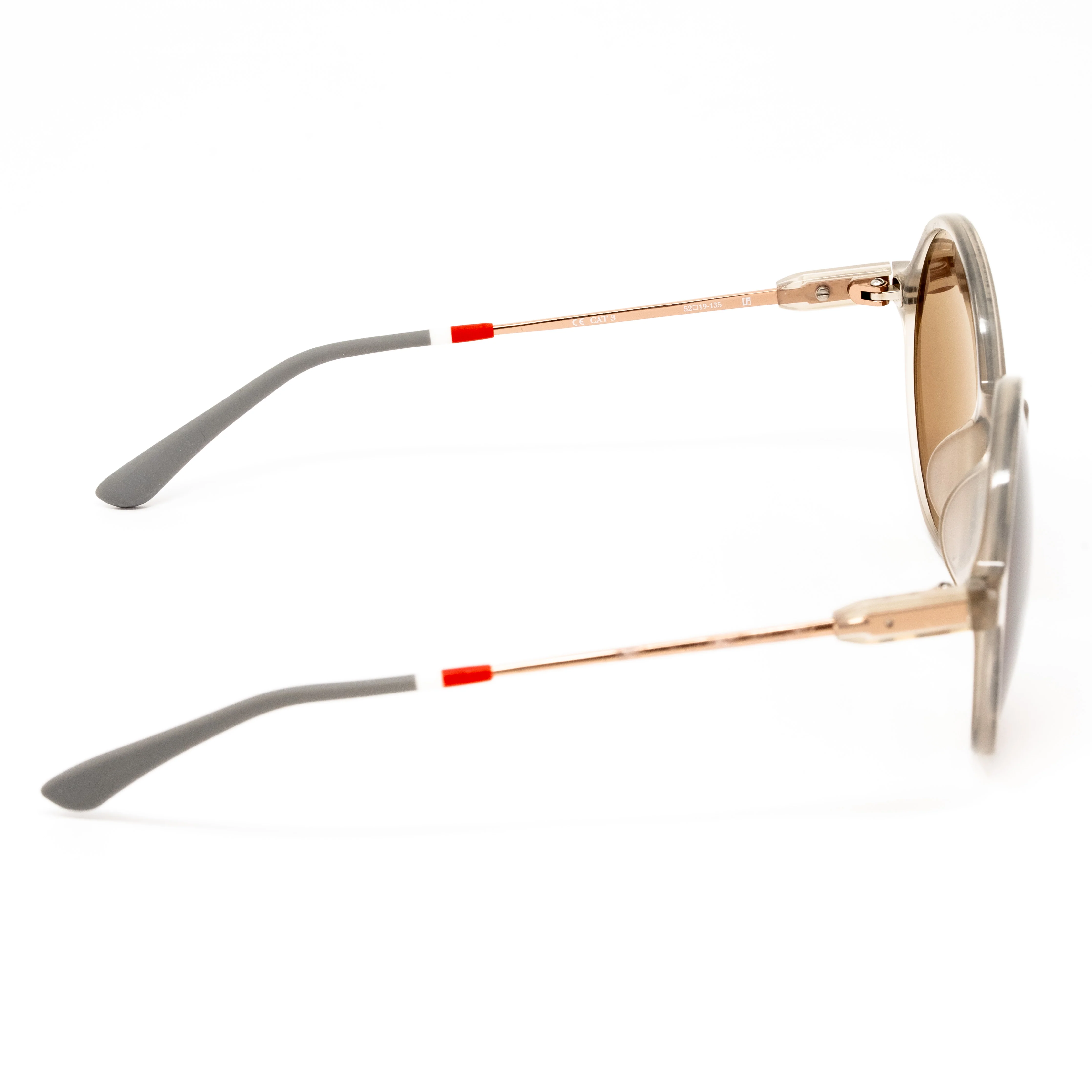 Orlebar Brown x Linda Farrow Brown Sunglasses - Image 3