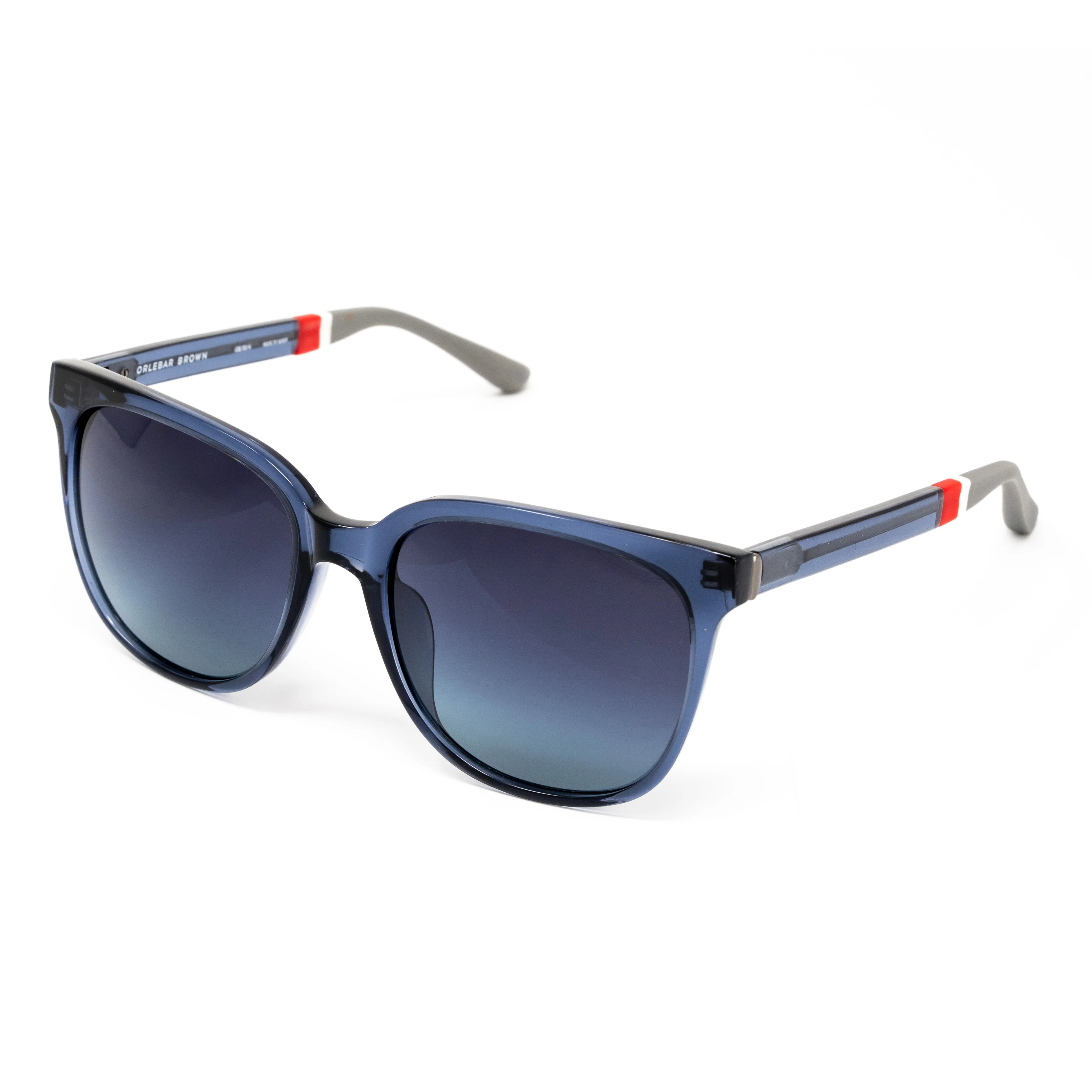 Orlebar Brown x Linda Farrow Navy Sunglasses