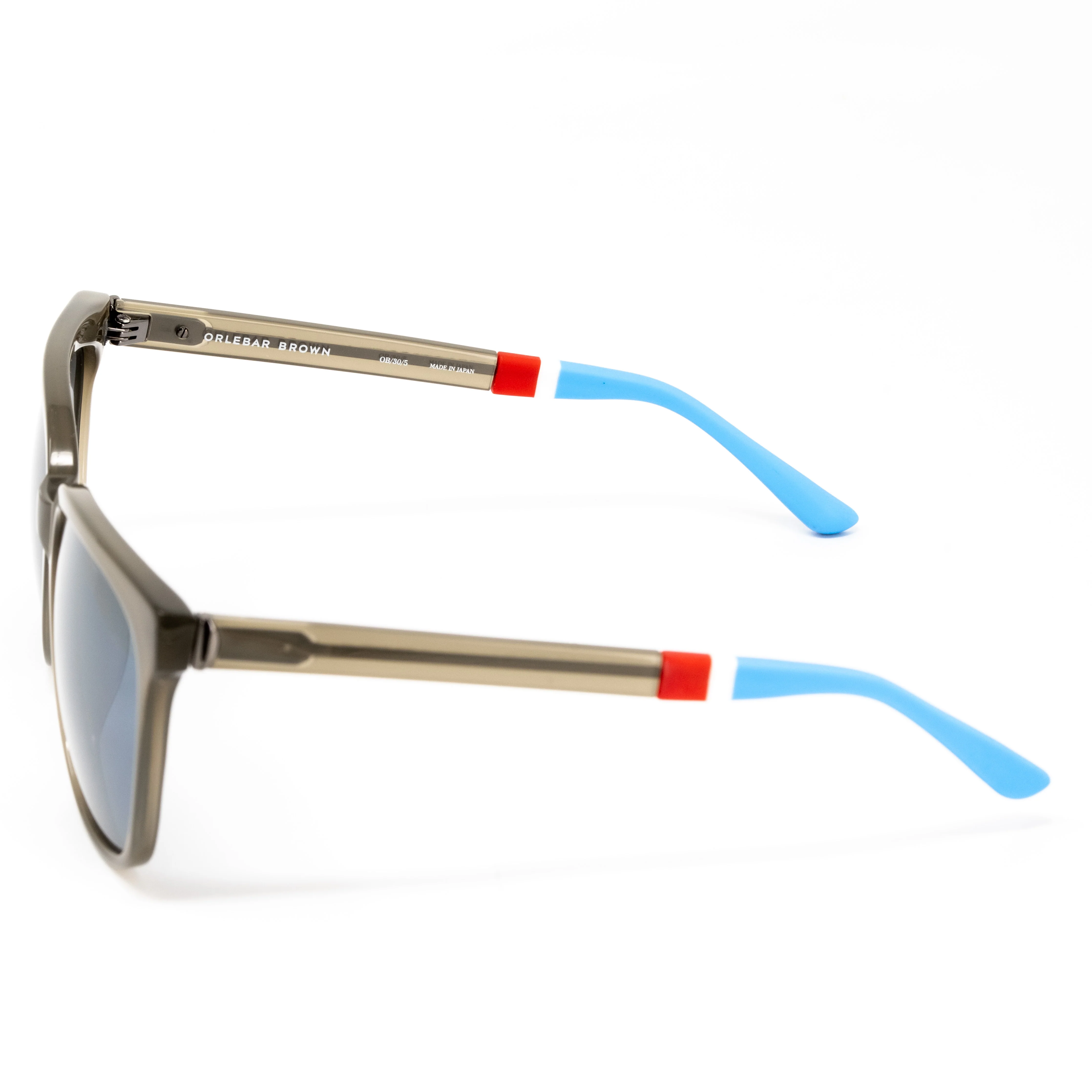 Orlebar Brown x Linda Farrow Brown Sunglasses - Image 2