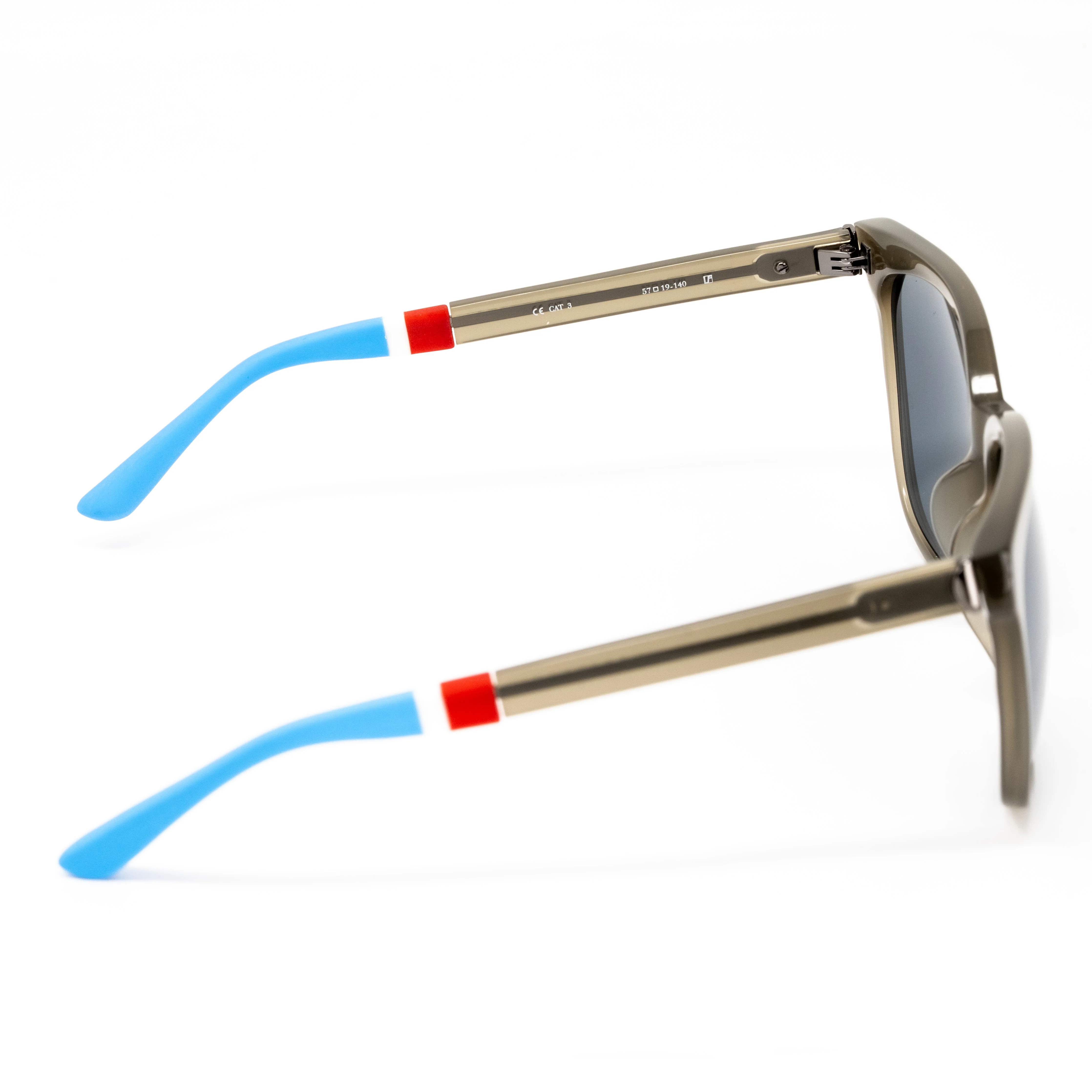 Orlebar Brown x Linda Farrow Brown Sunglasses - Image 3
