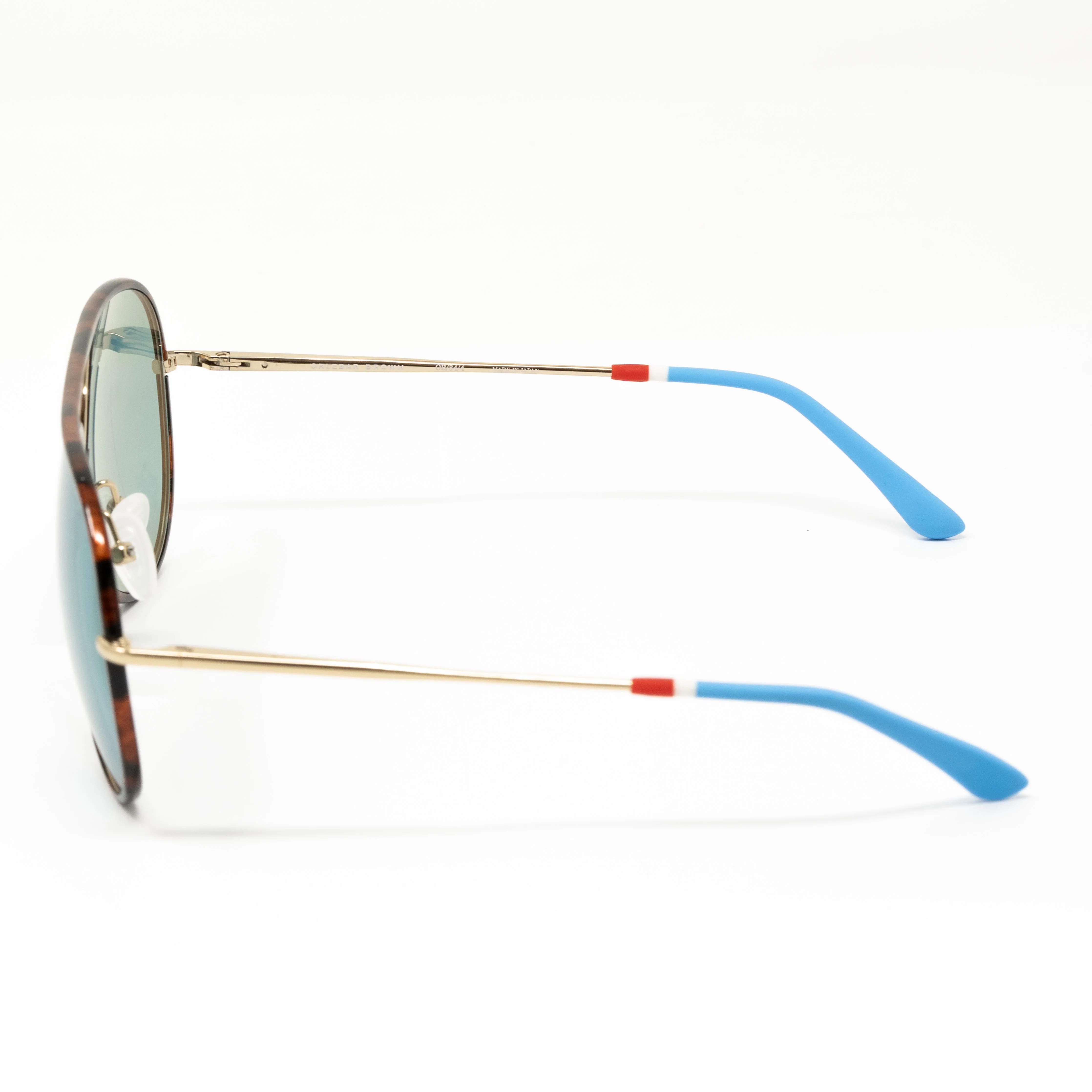 Orlebar Brown x Linda Farrow Blue Sunglasses - Image 3