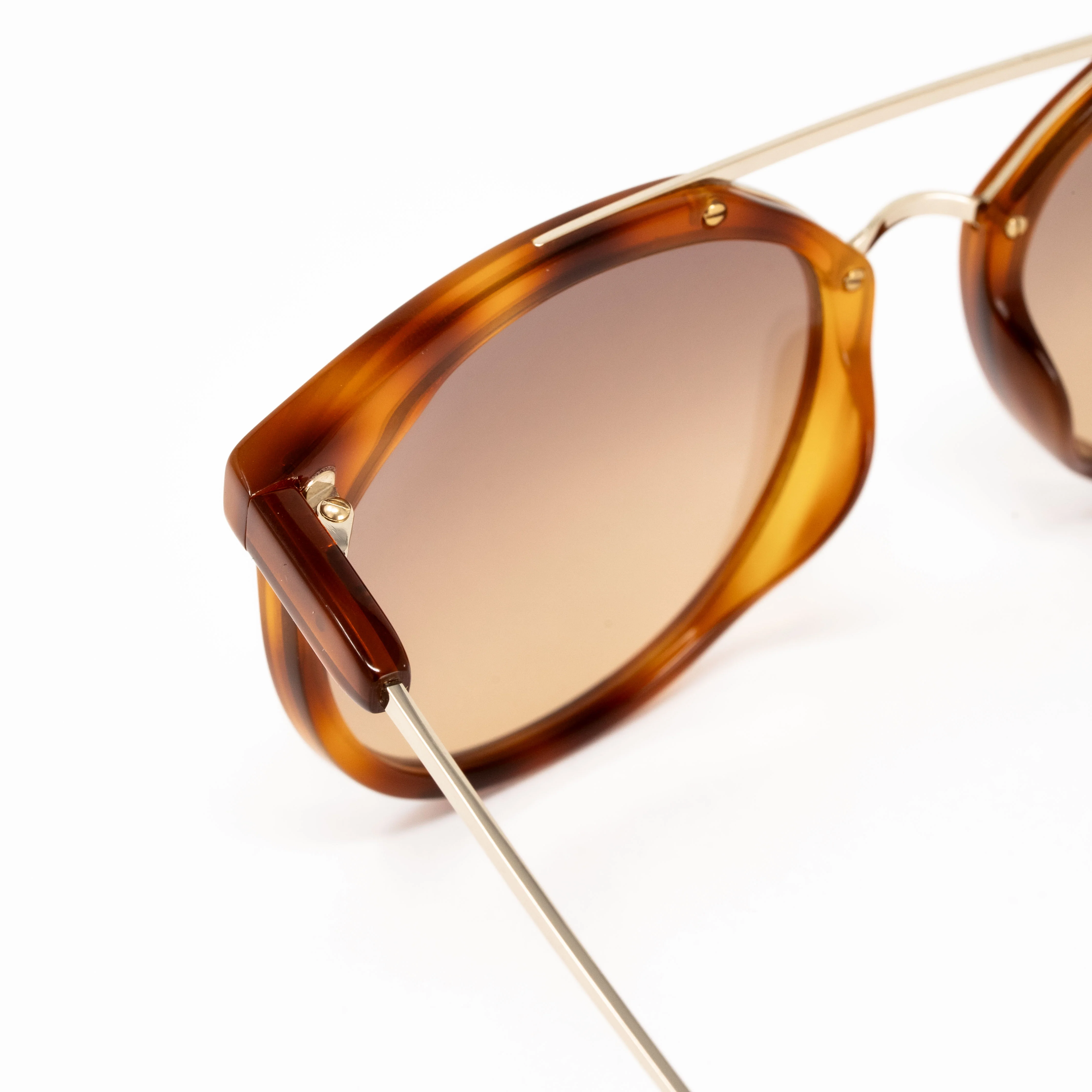 Orlebar Brown x Linda Farrow Amber Sunglasses - Image 4