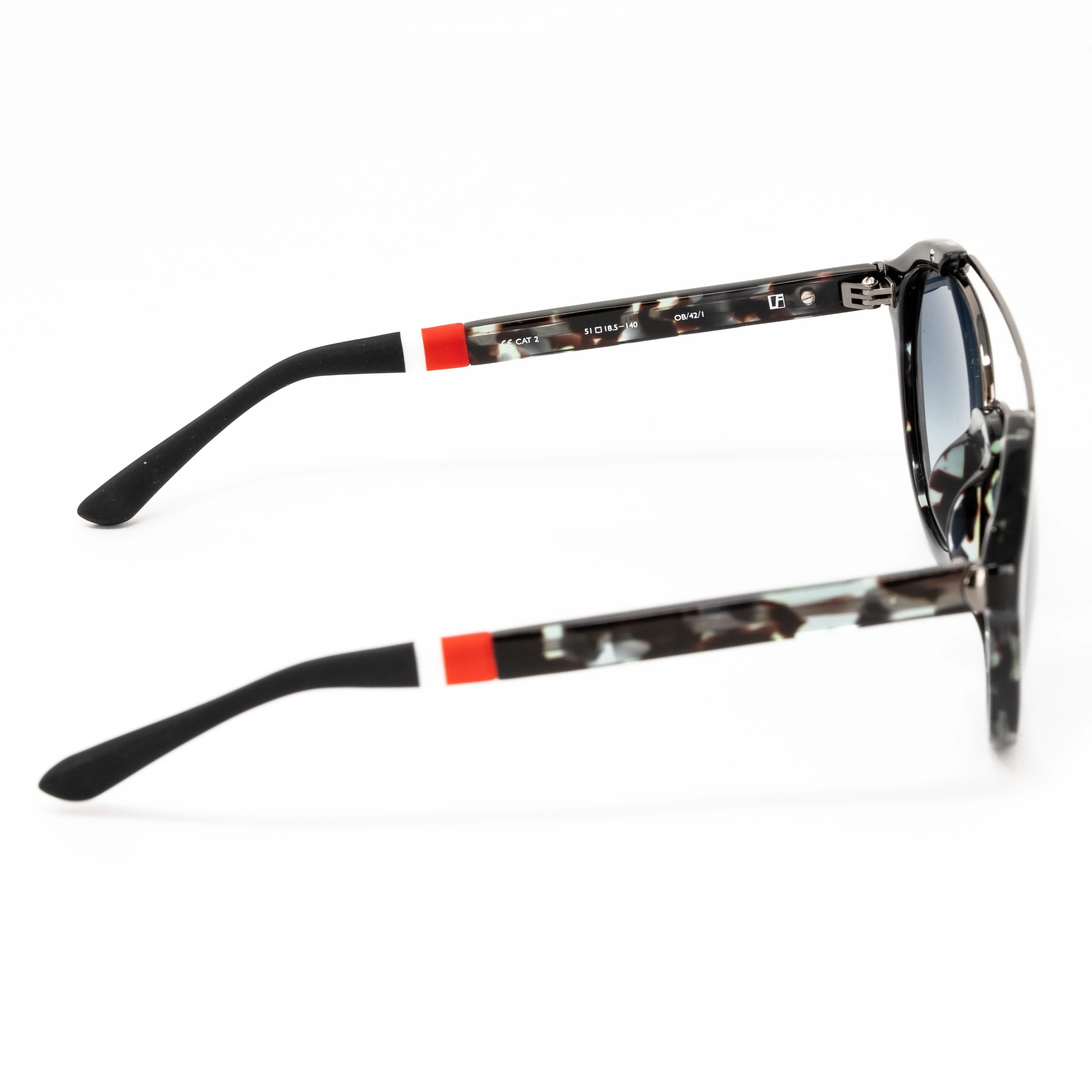 Orlebar Brown x Linda Farrow Black Sunglasses - Image 3