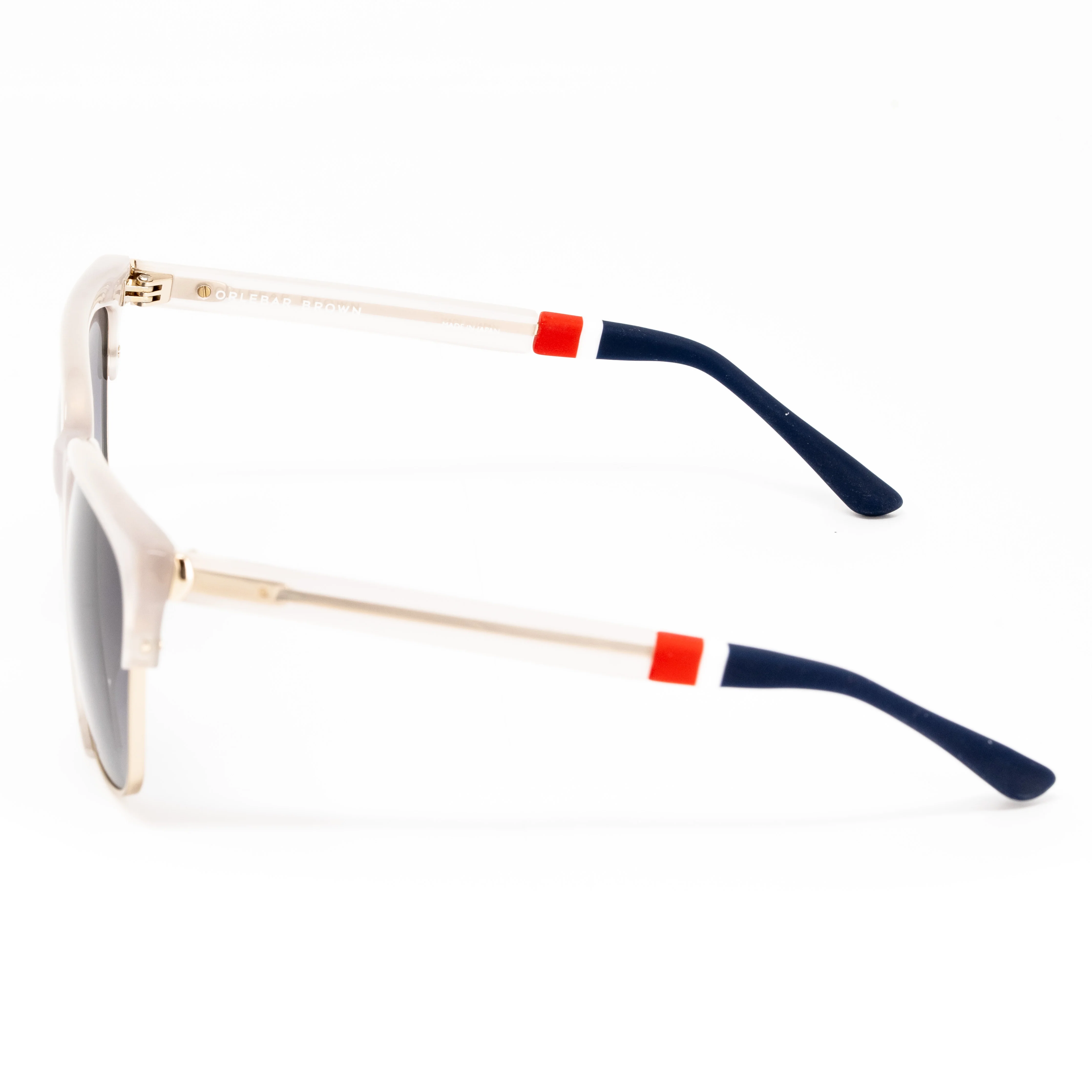 Orlebar Brown x Linda Farrow Ivory Sunglasses - Image 2