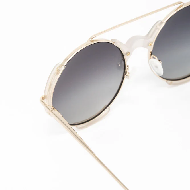 Orlebar Brown x Linda Farrow Gold Sunglasses - Image 4
