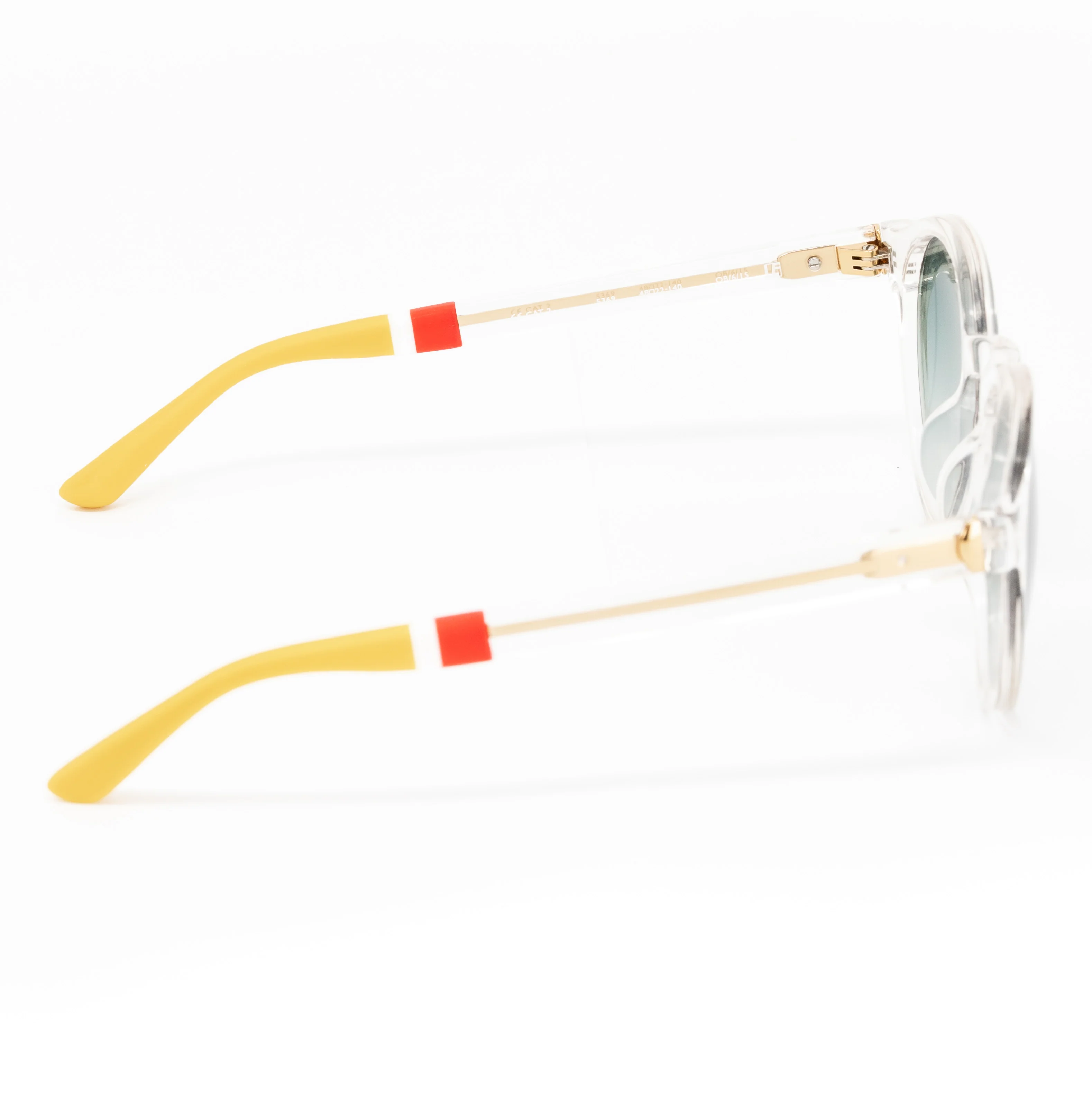 Orlebar Brown x Linda Farrow Clear Sunglasses - Image 3