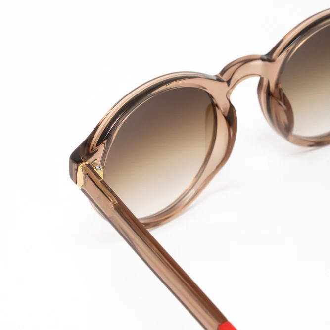 Orlebar Brown x Linda Farrow Brown Sunglasses - Image 4
