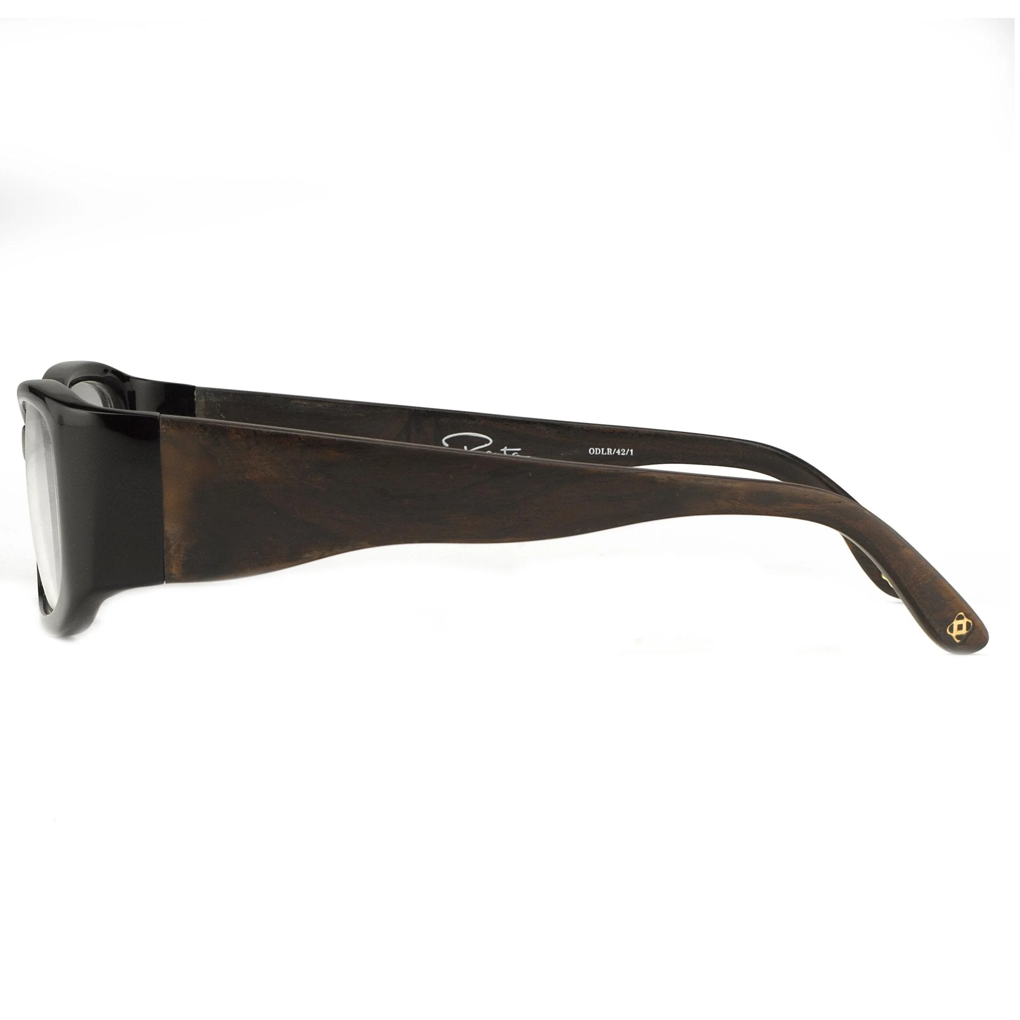 Oscar De La Renta Eyeglasses Rectangle Black and Clear - Image 3