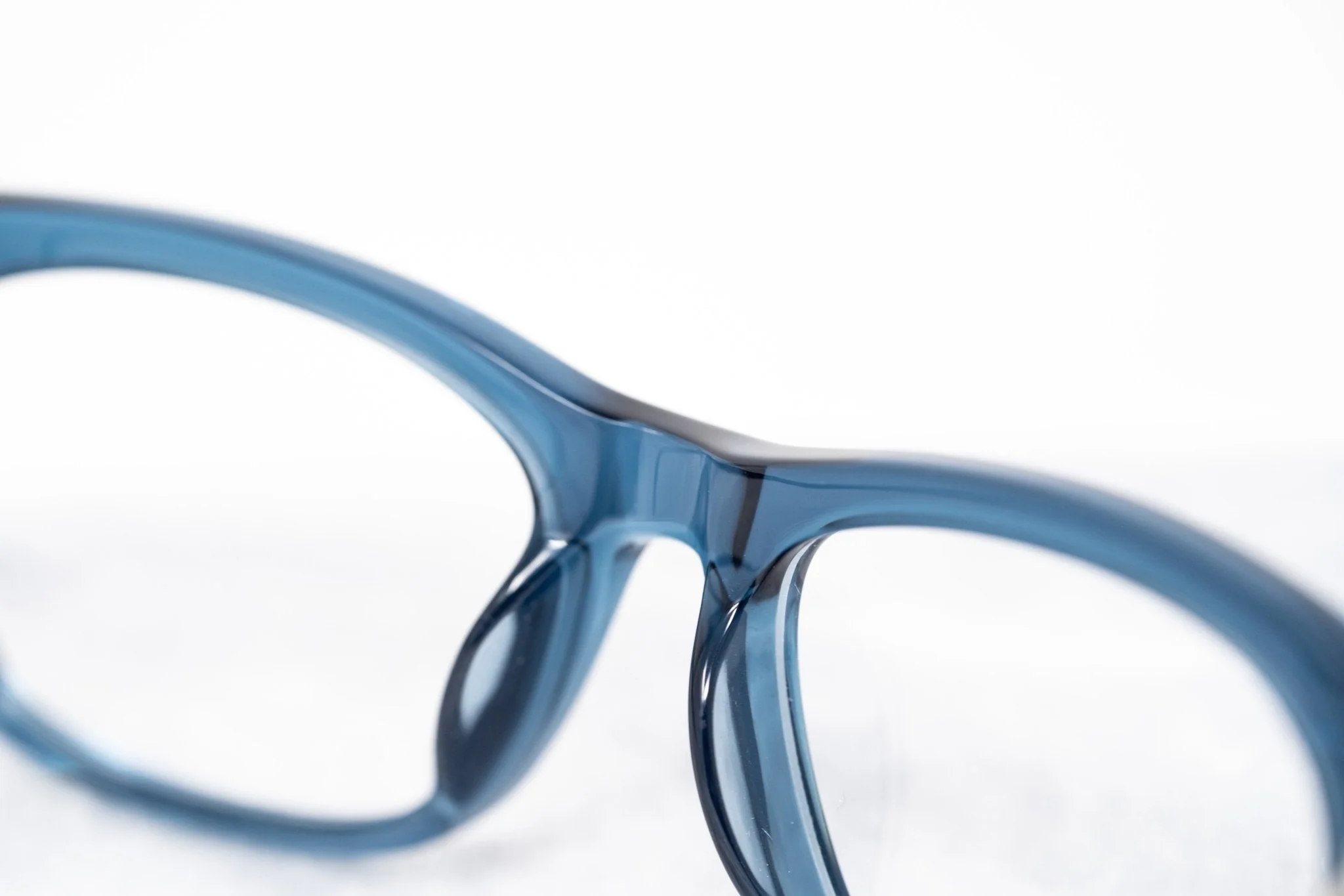 Oscar De La Renta Eyeglasses D-Frame Blue and Clear - Image 7