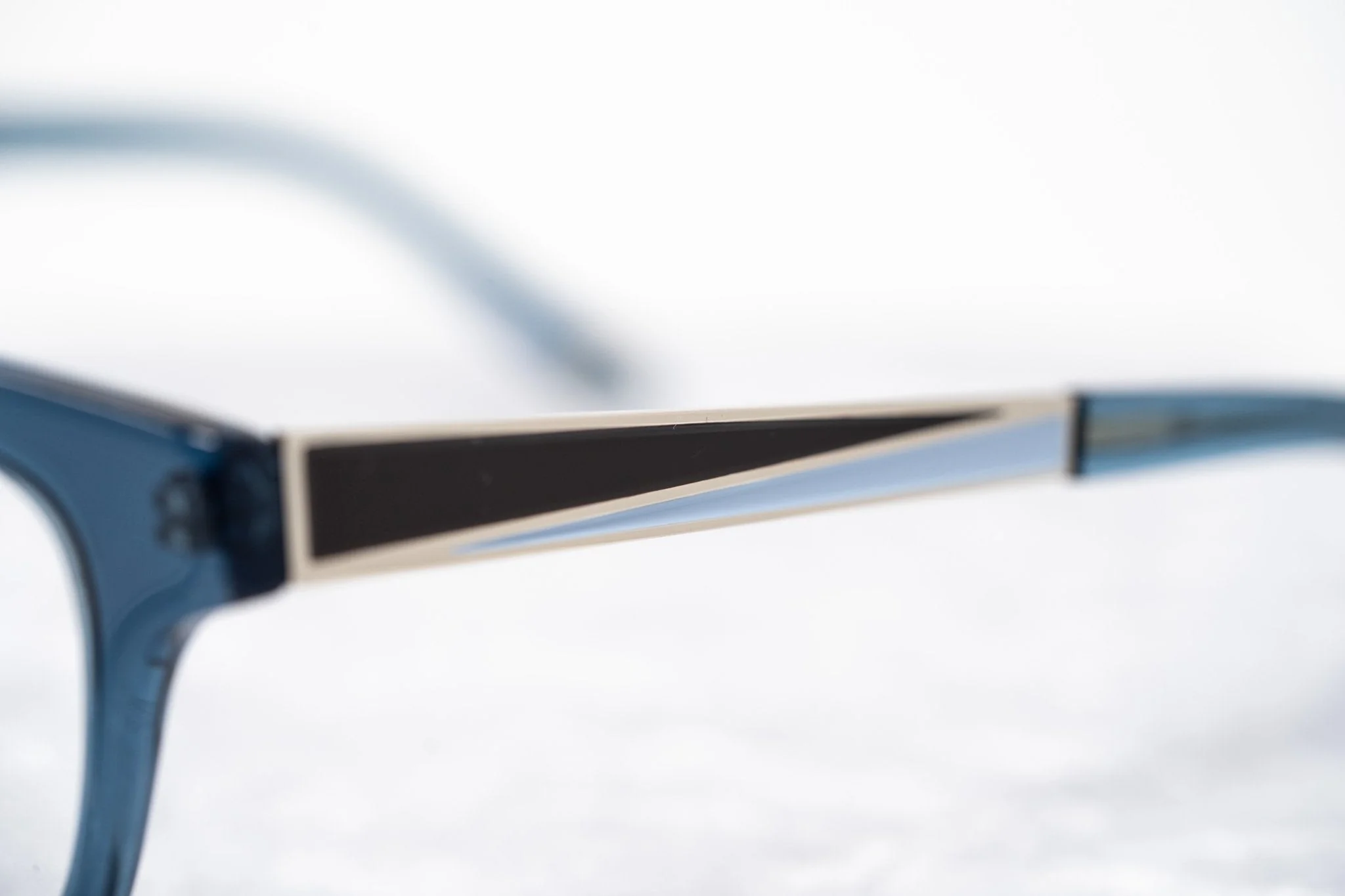 Oscar De La Renta Eyeglasses D-Frame Blue and Clear - Image 9