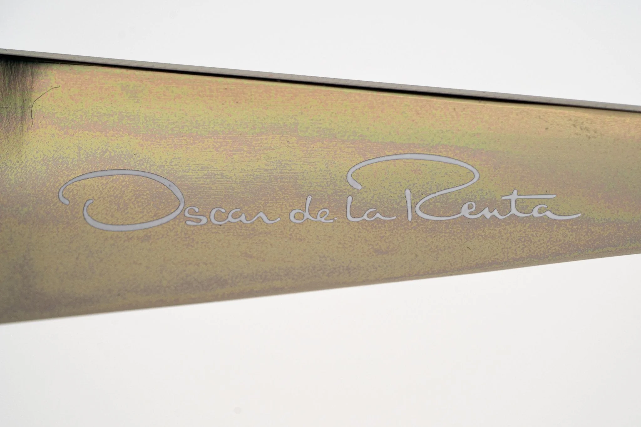 Oscar De La Renta Sunglasses Jackie O Blue and Grey - Image 10