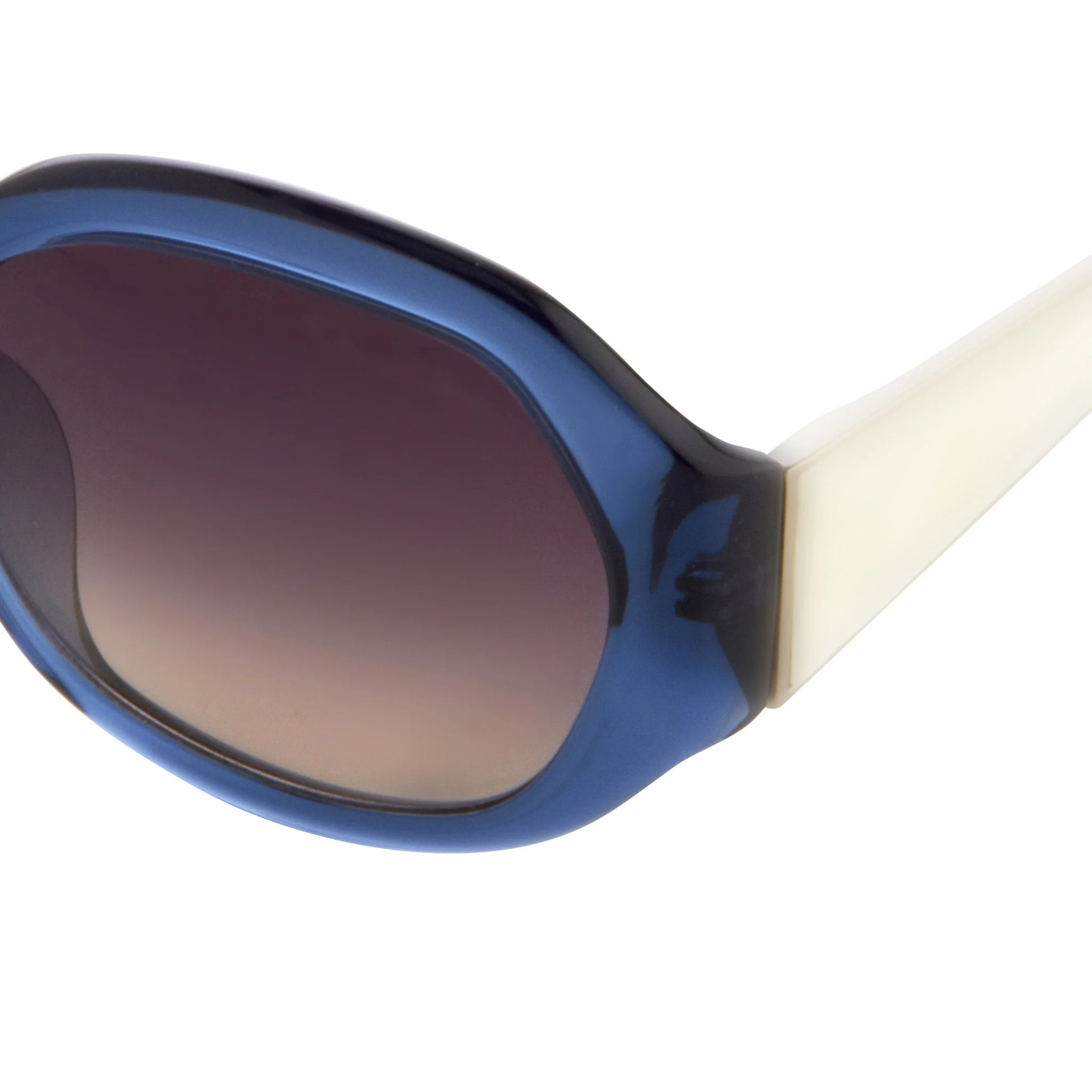 Oscar De La Renta Sunglasses Jackie O Blue and Grey - Image 2